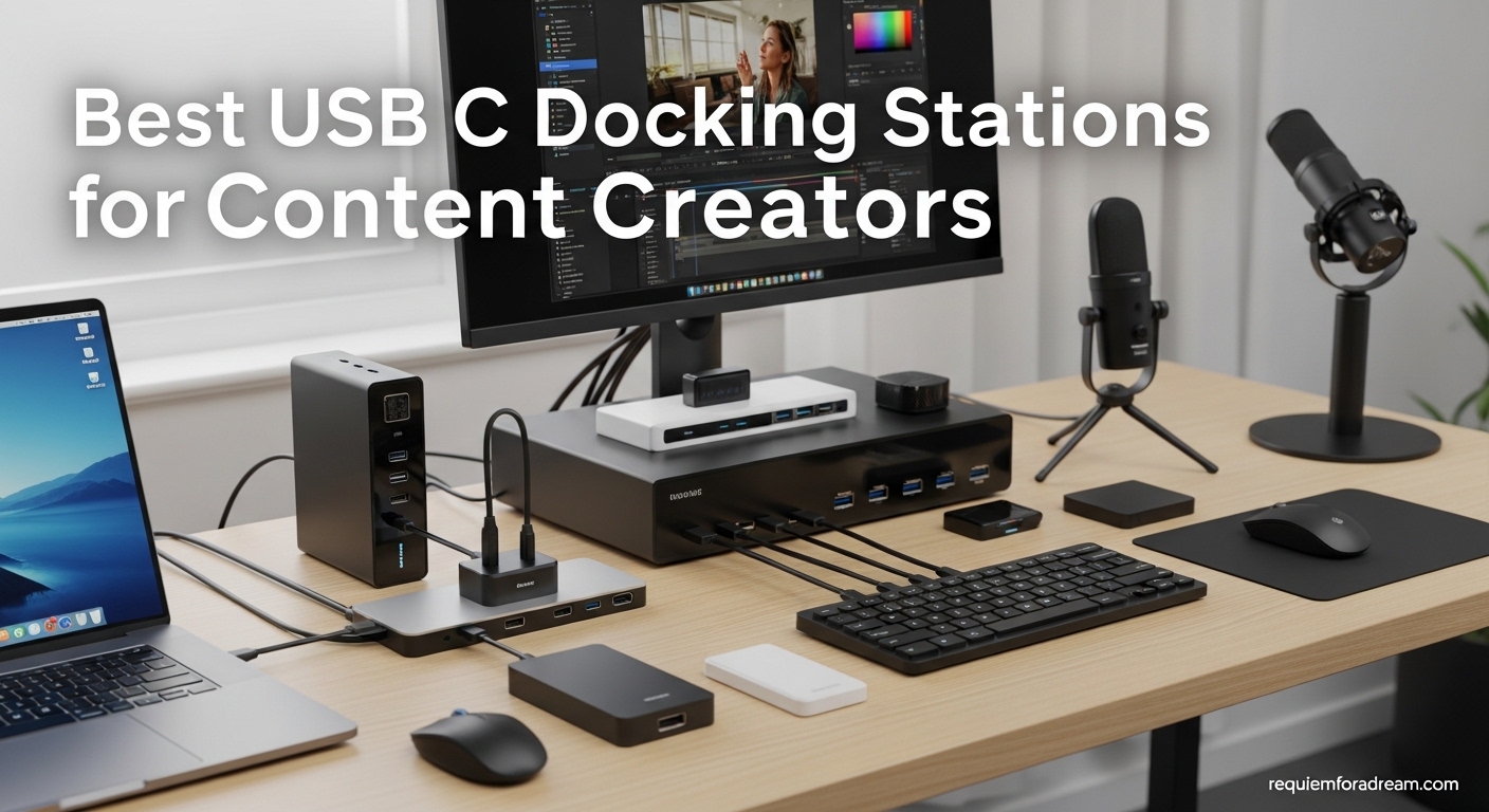 Best USB C Docking Stations for Content Creators