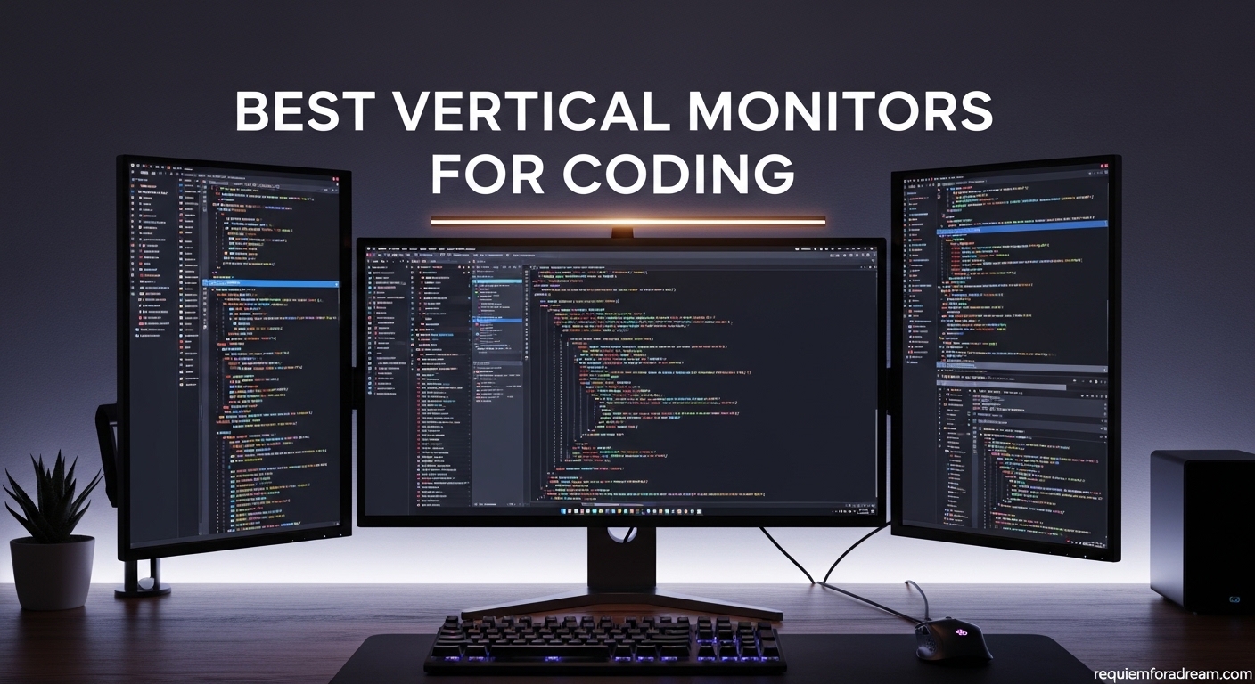 Best Vertical Monitors for Coding