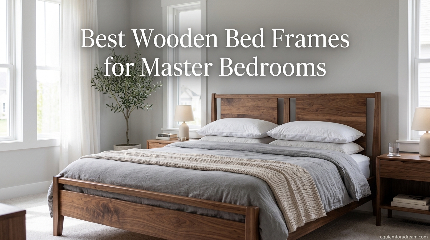 Best Wooden Bed Frames for Master Bedrooms