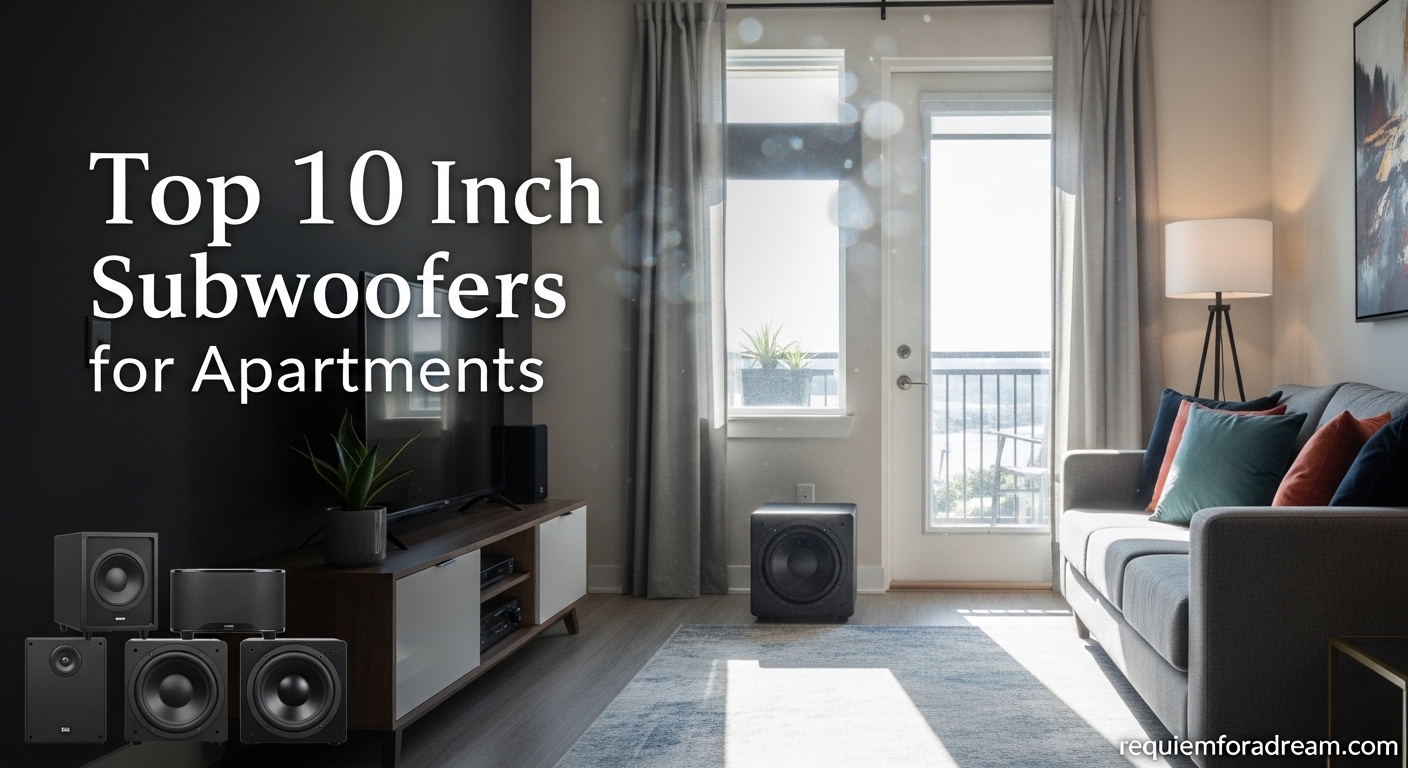 Top 10 Inch Subwoofers for Apartments