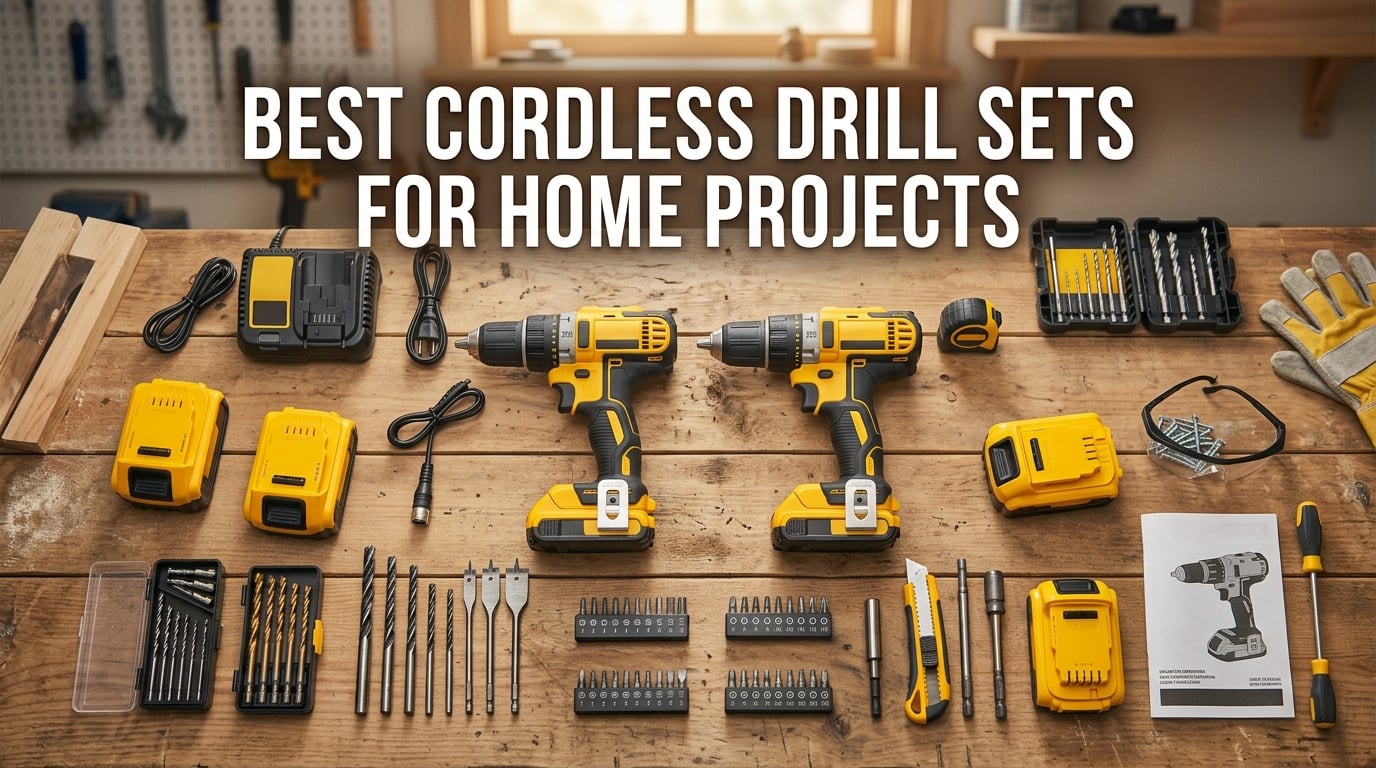 best cordless drill sets for home projects