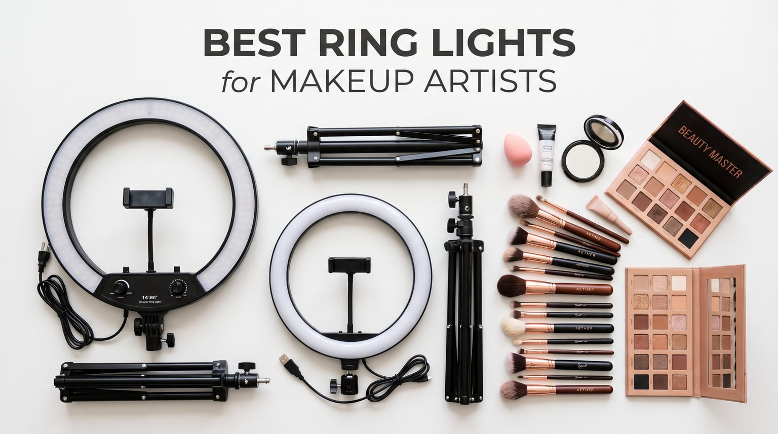 best ring lights with stands for makeup artists