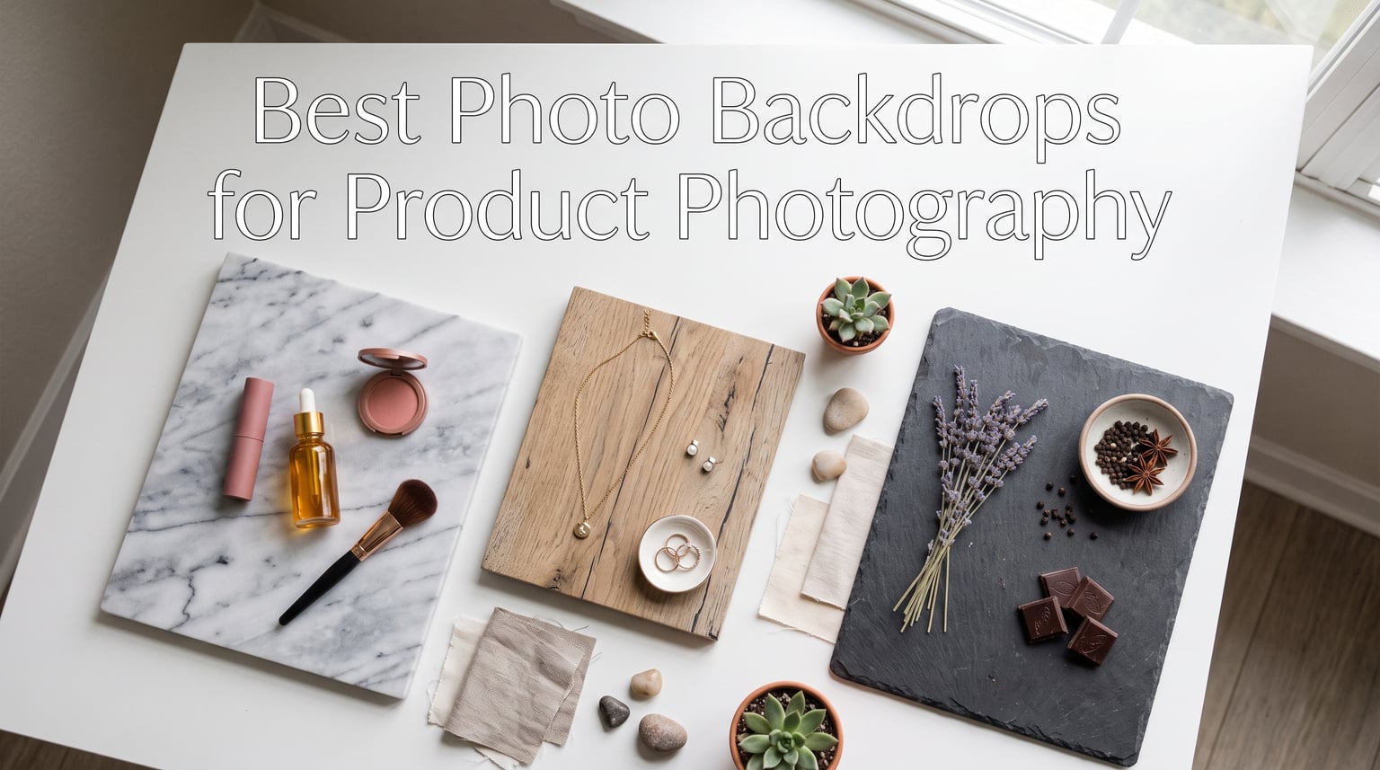 best photo backdrops for product photography