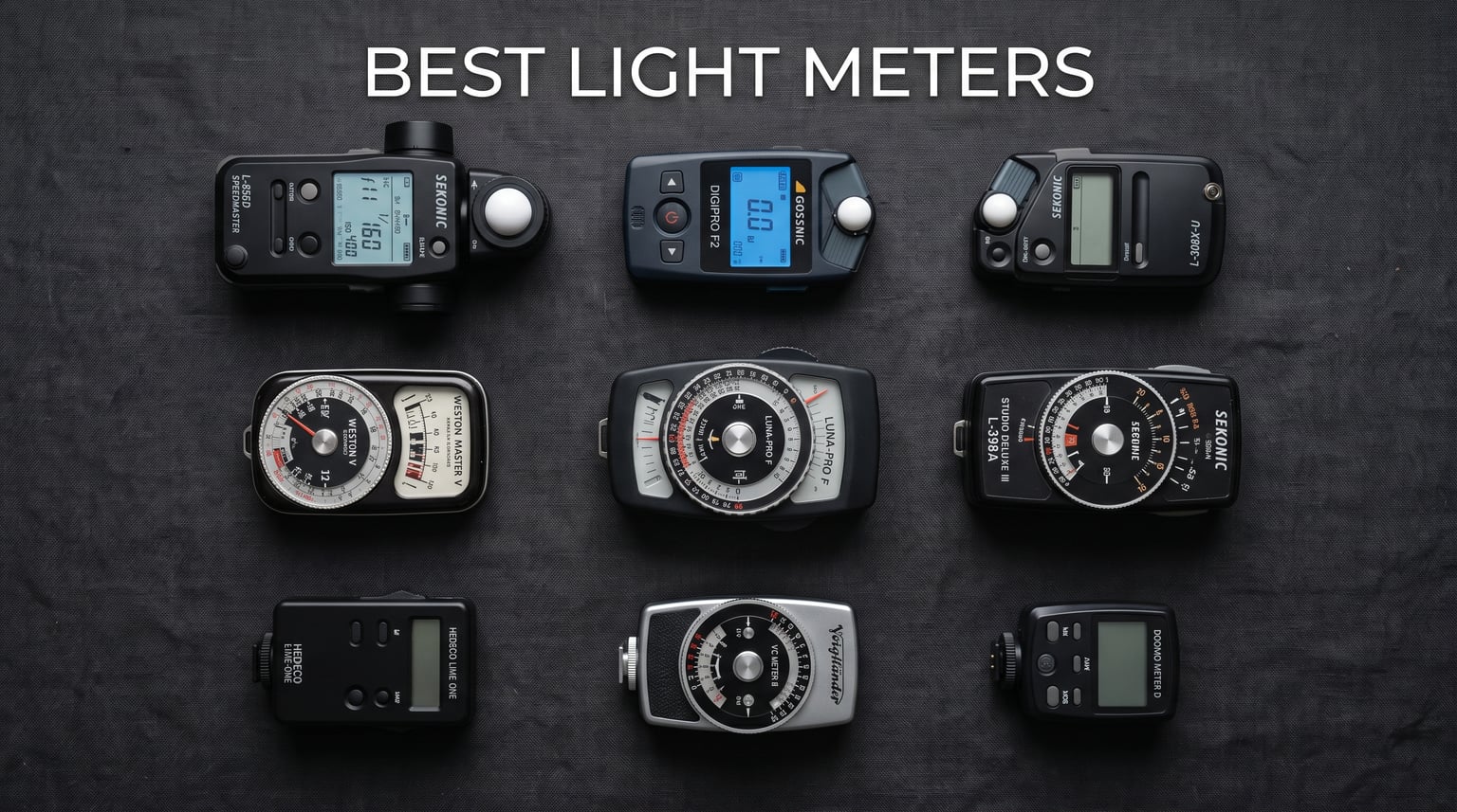 best light meters for photographers