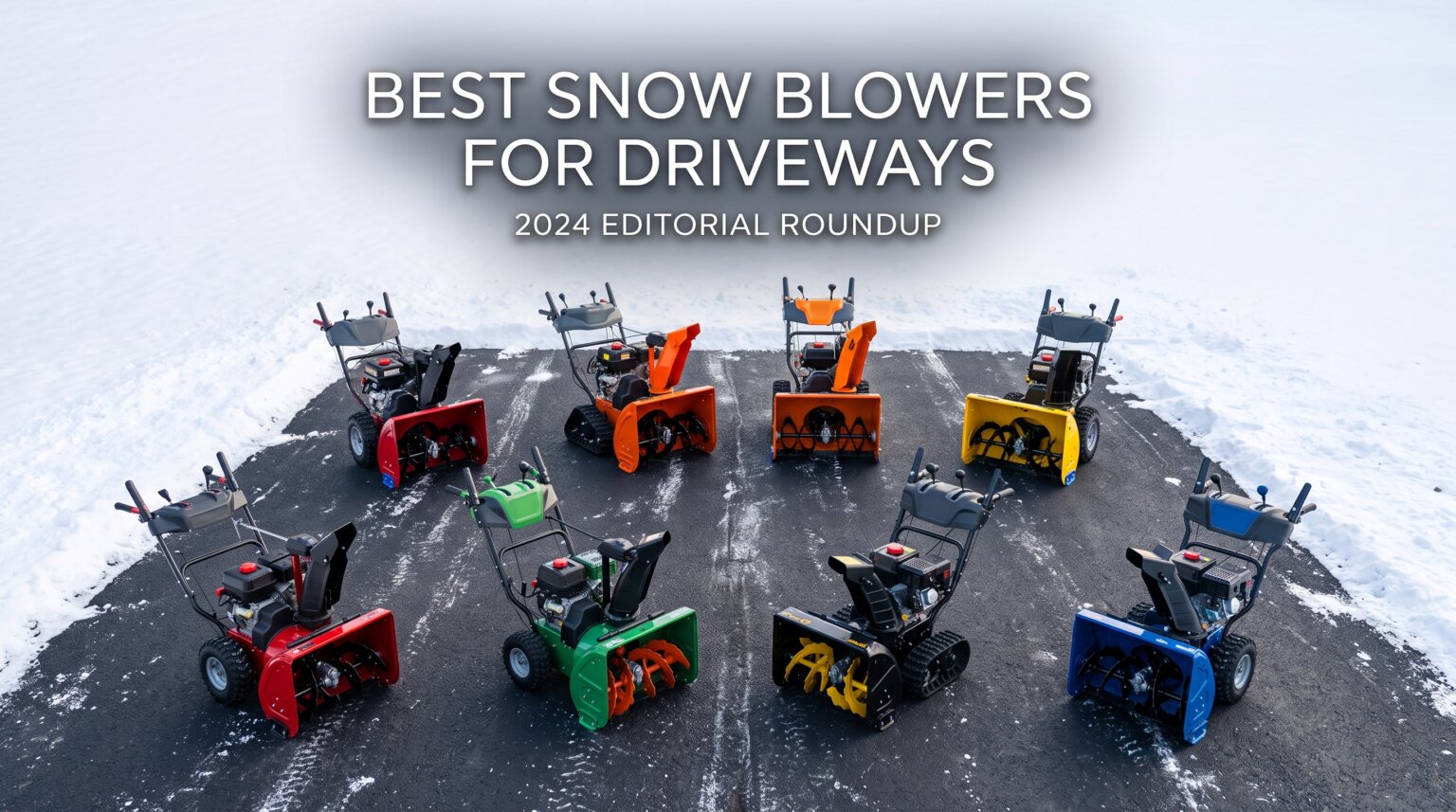 best snow blowers for driveways