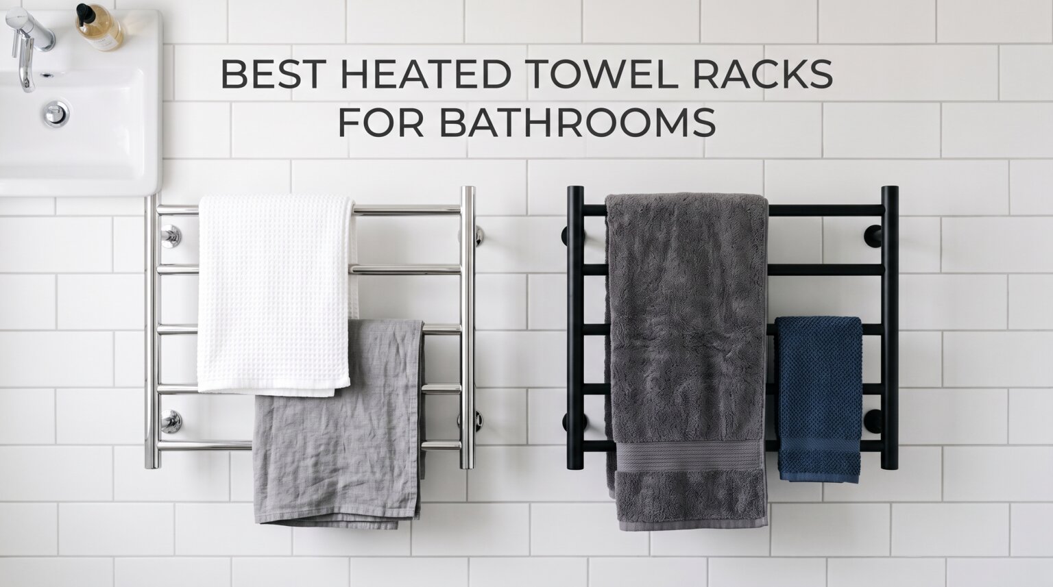 best heated towel racks for bathrooms