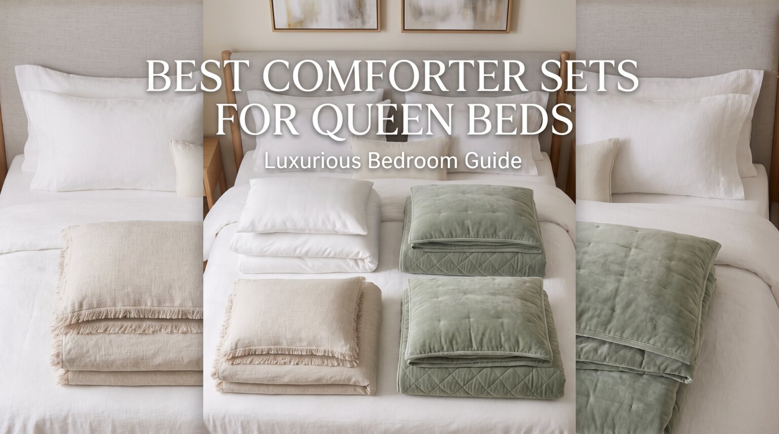 best comforter sets for queen beds