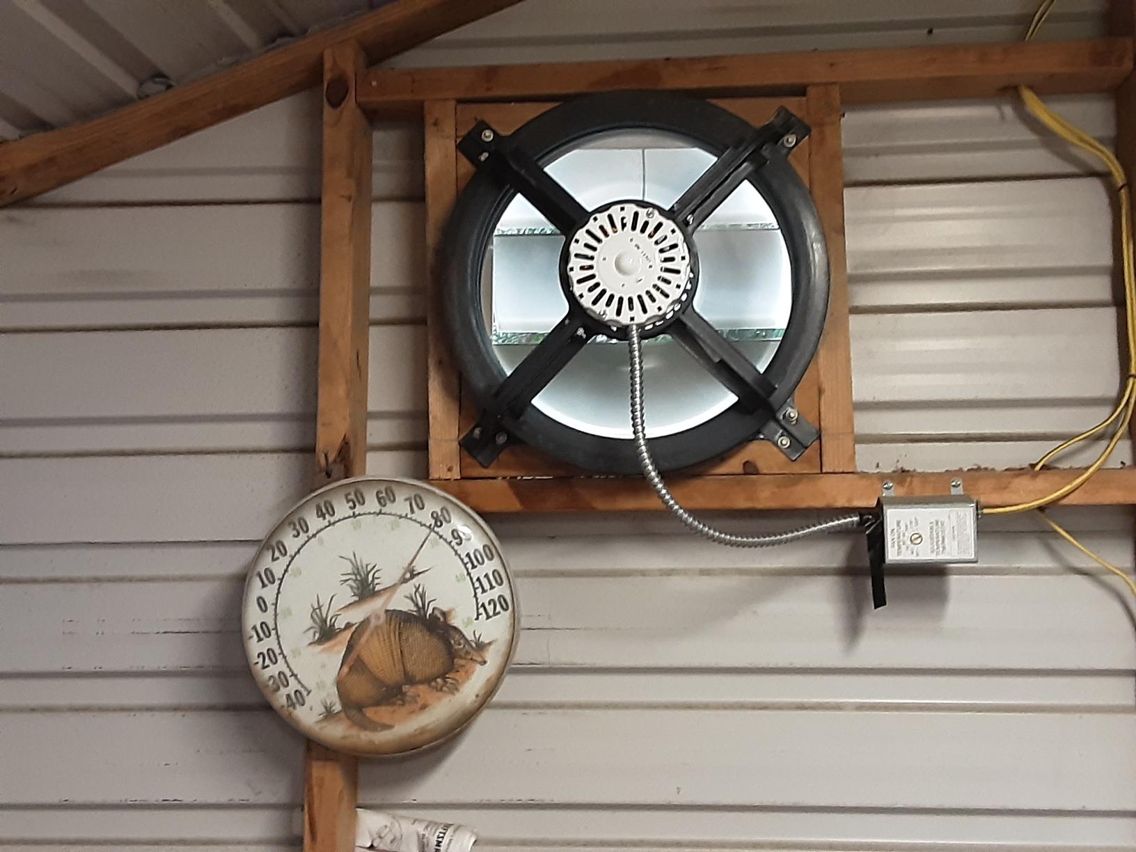 Air Vent Gable Ventilator 53315 Attic and Whole House Fans, Multicolor,Medium customer photo 2