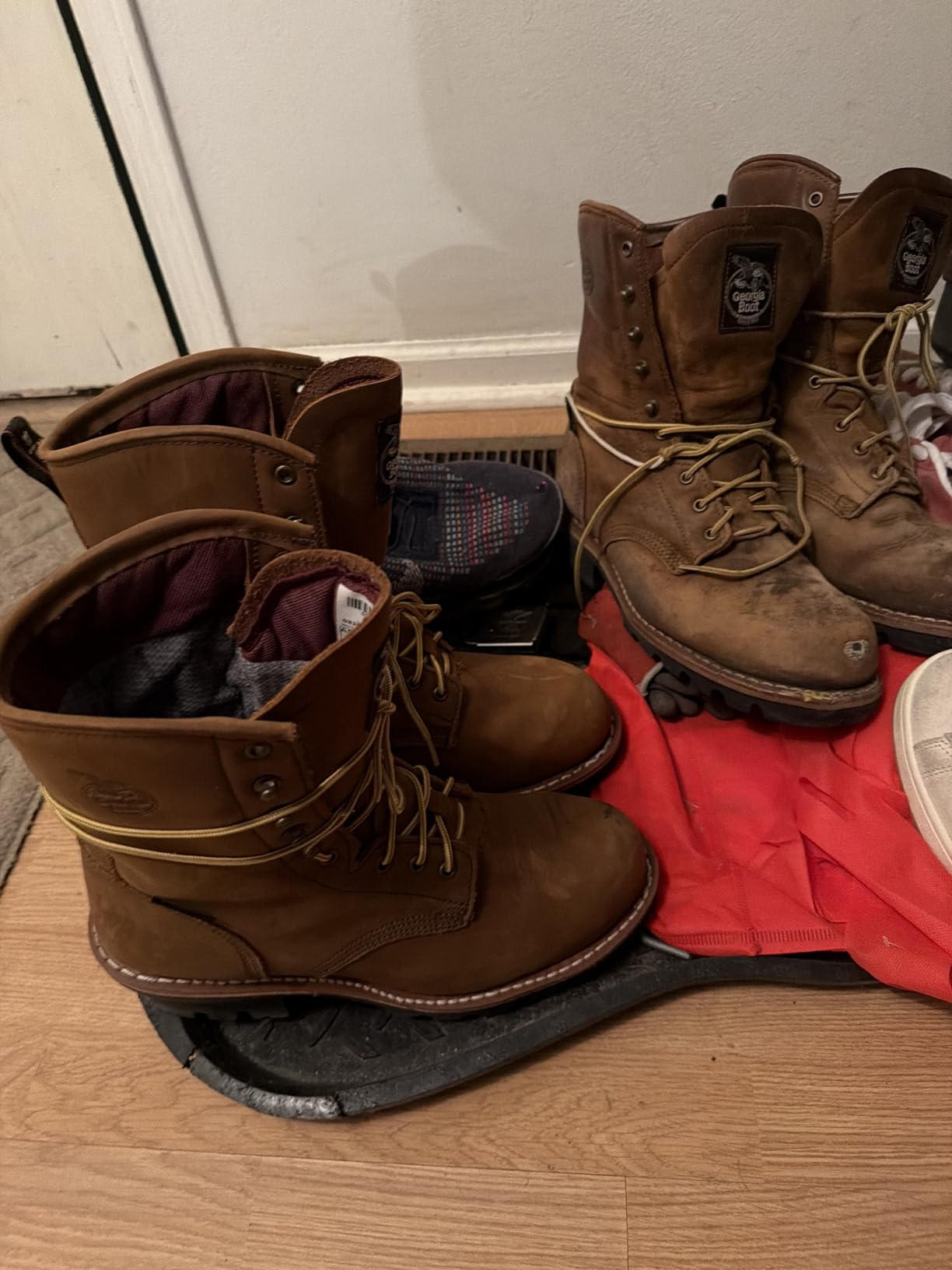 Georgia Boot Steel Toe GORE-TEX® Waterproof 400G Insulated Logger Boot customer photo 1