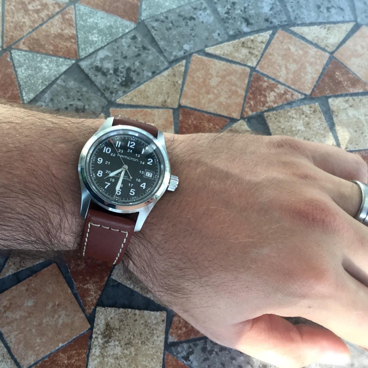Hamilton Khaki Field Automatic Men's Watch customer photo 1