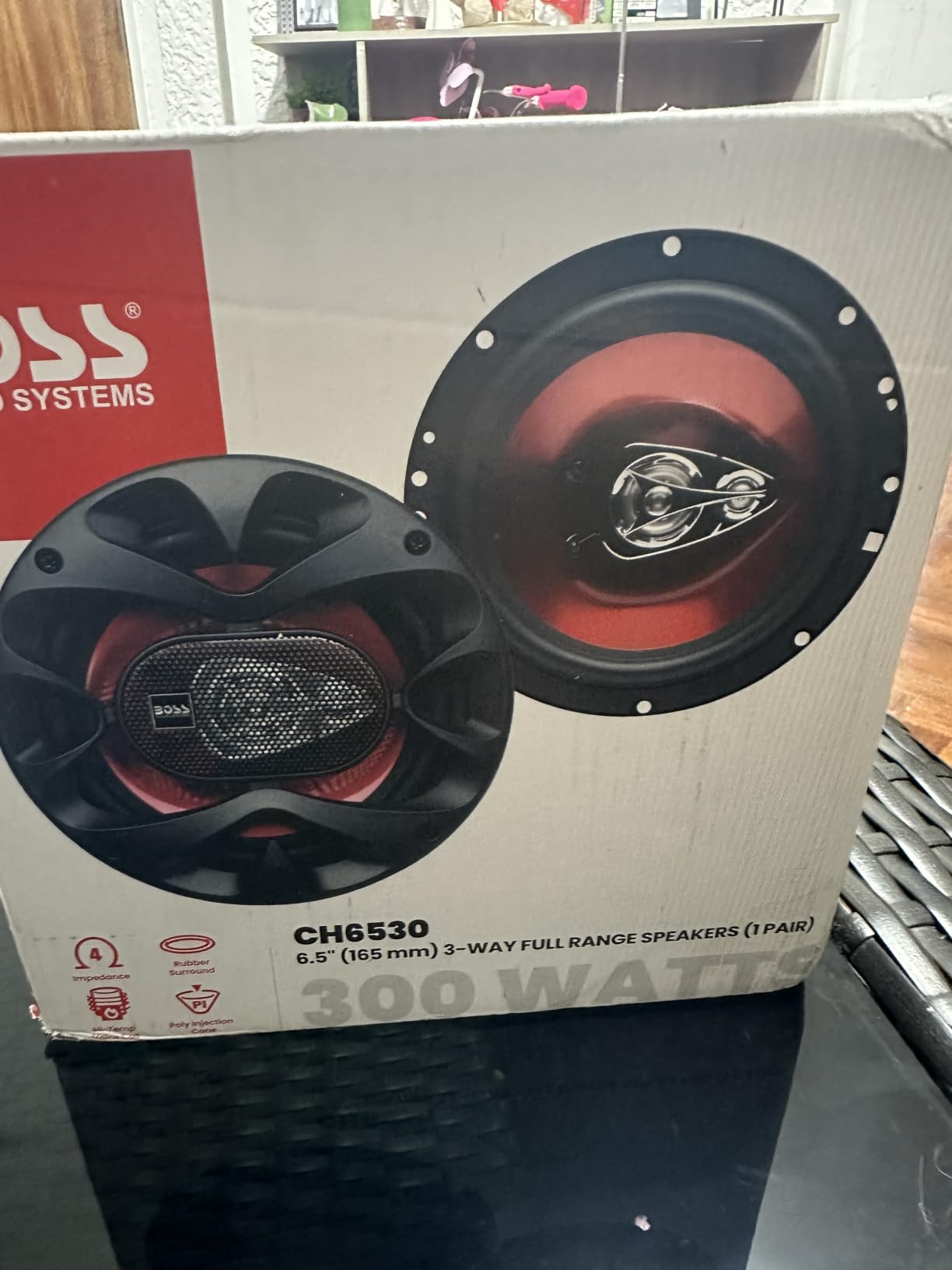 BOSS Audio Systems CH6530 Chaos Series 6.5 Inch Car Door Speakers - 300 Watts (Pair), 3 Way, Full Range, Tweeters, Coaxial, Sold in Pairs customer photo 1