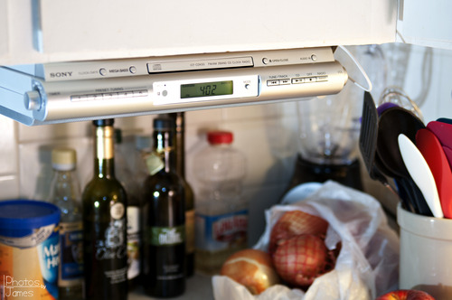 Sony ICFCDK50 Under Cabinet Kitchen CD Clock Radio customer photo 2
