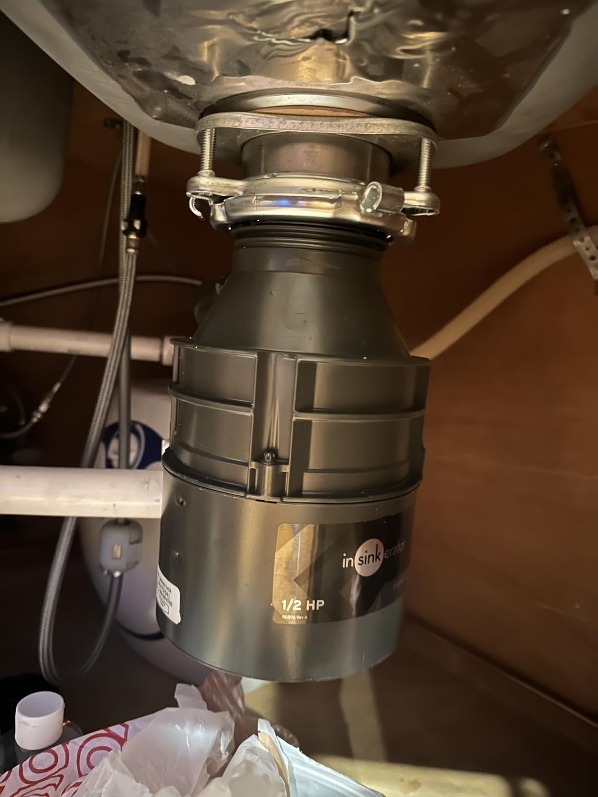 InSinkErator Badger 1 Garbage Disposal with Power Cord, Badger Series 1/3 HP Continuous Feed Food Waste Disposer customer photo 2