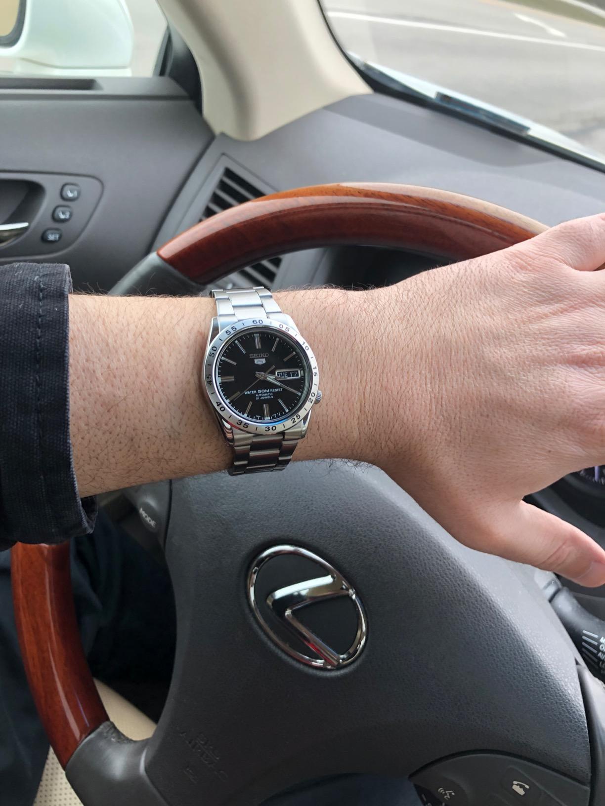 Seiko Men's Analogue Automatic Watch - SNKE01K1 customer photo 2
