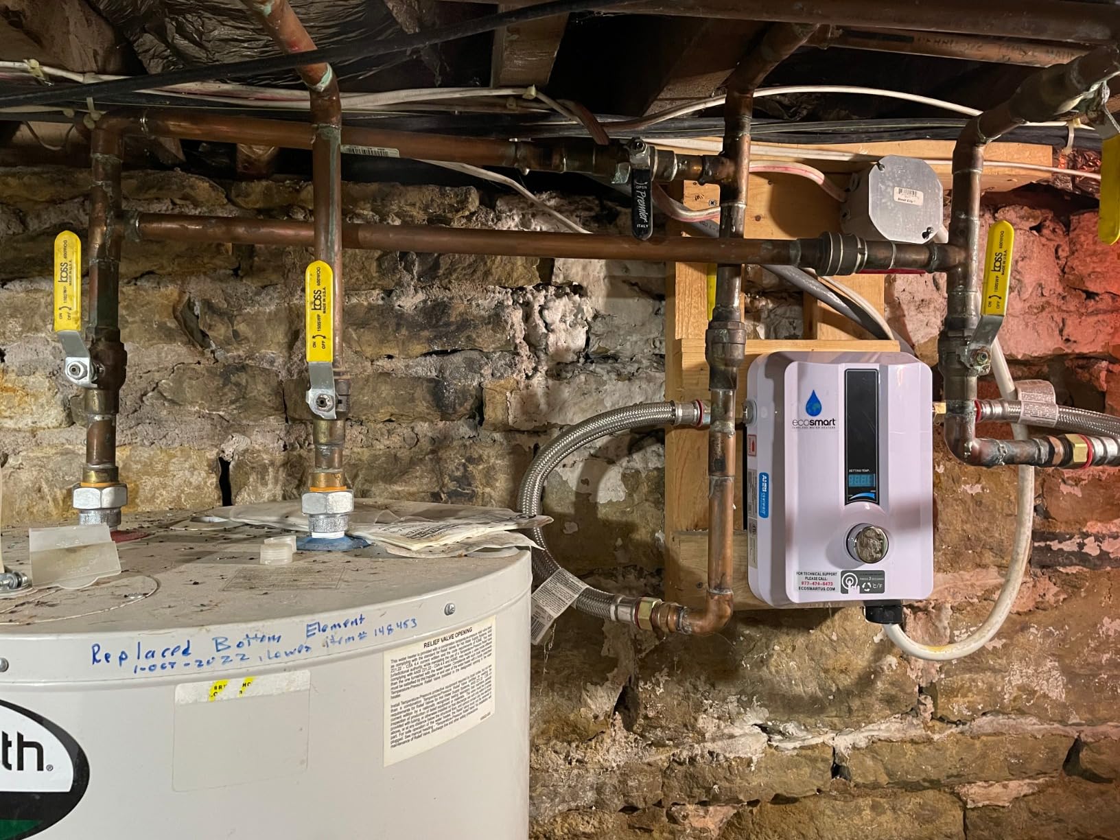 ECO 11 Electric Tankless Water Heater, 13KW at 240 Volts with Patented Self Modulating Technology customer photo 2