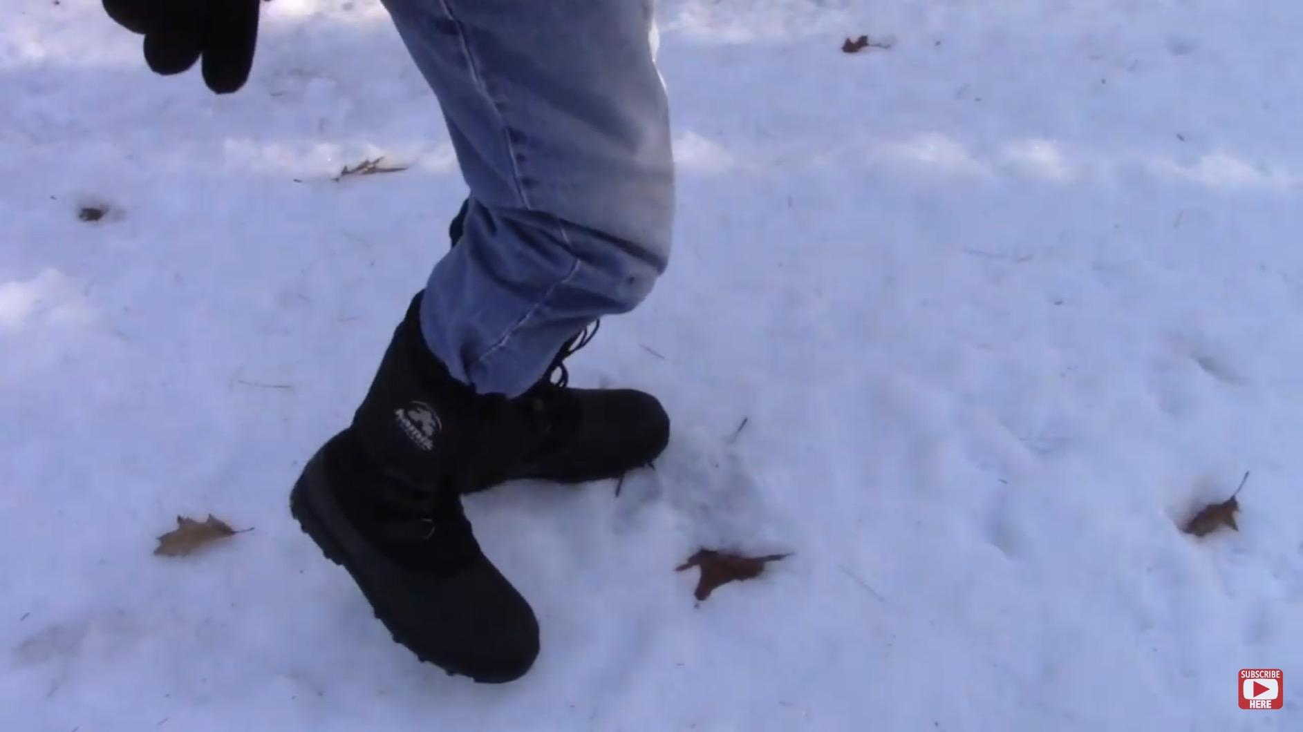 Kamik Canuck Winter Boot - Waterproof Snow Boots - Adjustable Snow Collar Footwear - Removable Liner System customer photo 1