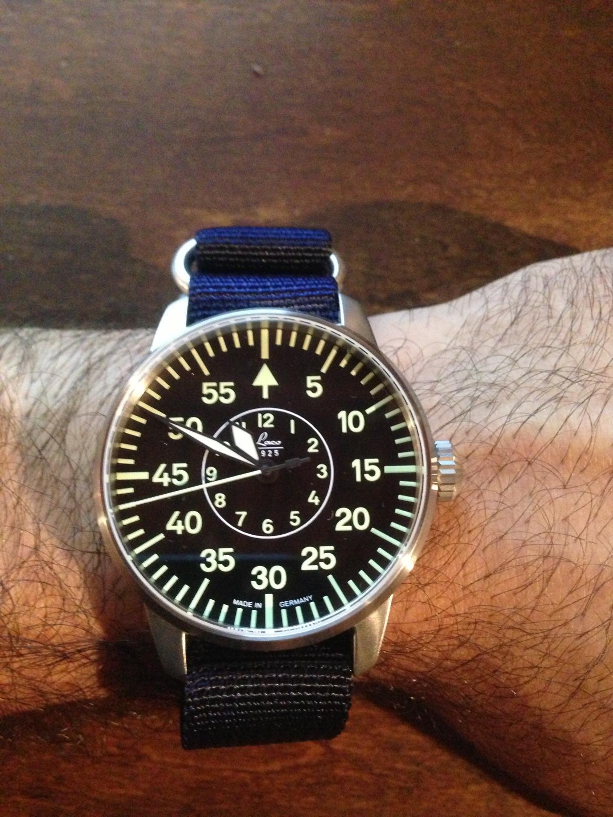 Laco Type B Dial Miyota Automatic Pilot Watch 861690 customer photo 1