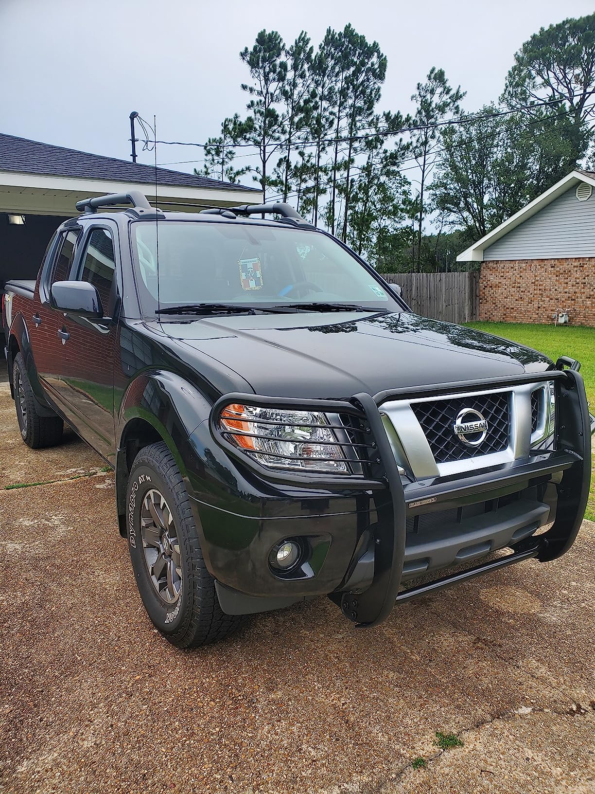 Black Horse Off Road Grille Guard Modular Black Compatible with 2005-2021 Nissan Frontier|2005-2007 Nissan Pathfinder-17A110200MA customer photo 2