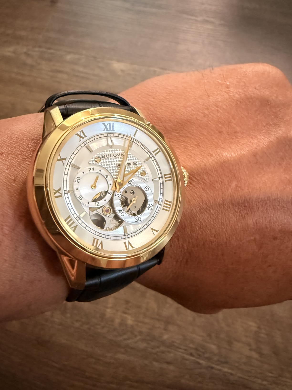 Bulova Men's Classic Sutton 4-Hand Automatic Watch customer photo 2