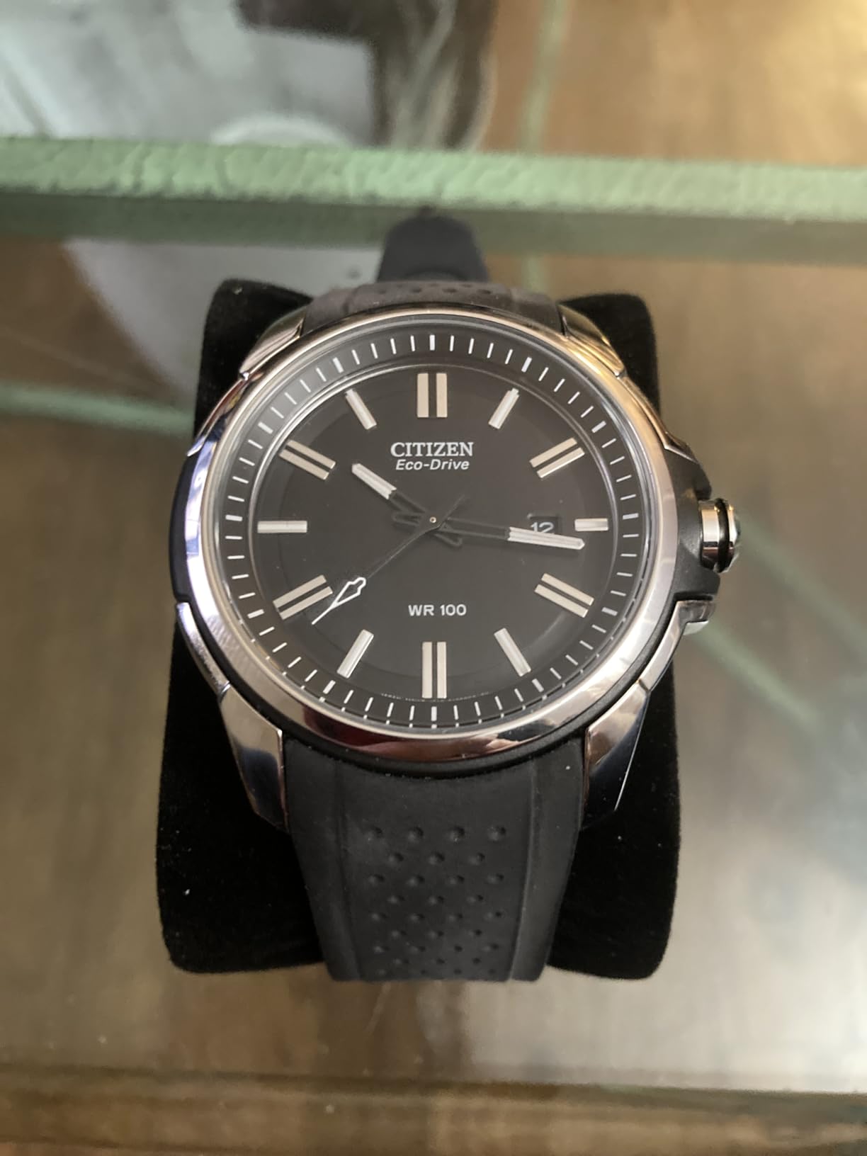 Citizen Eco-Drive Weekender Mens Watch, Stainless Steel with Polyurethane Strap customer photo 2