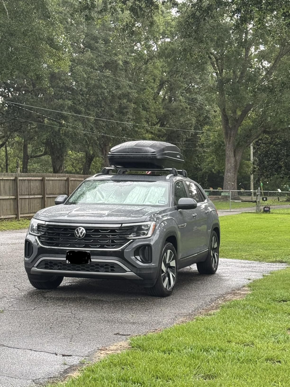 Thule Vista XL Rear Opening Cargo Box, Black customer photo 1