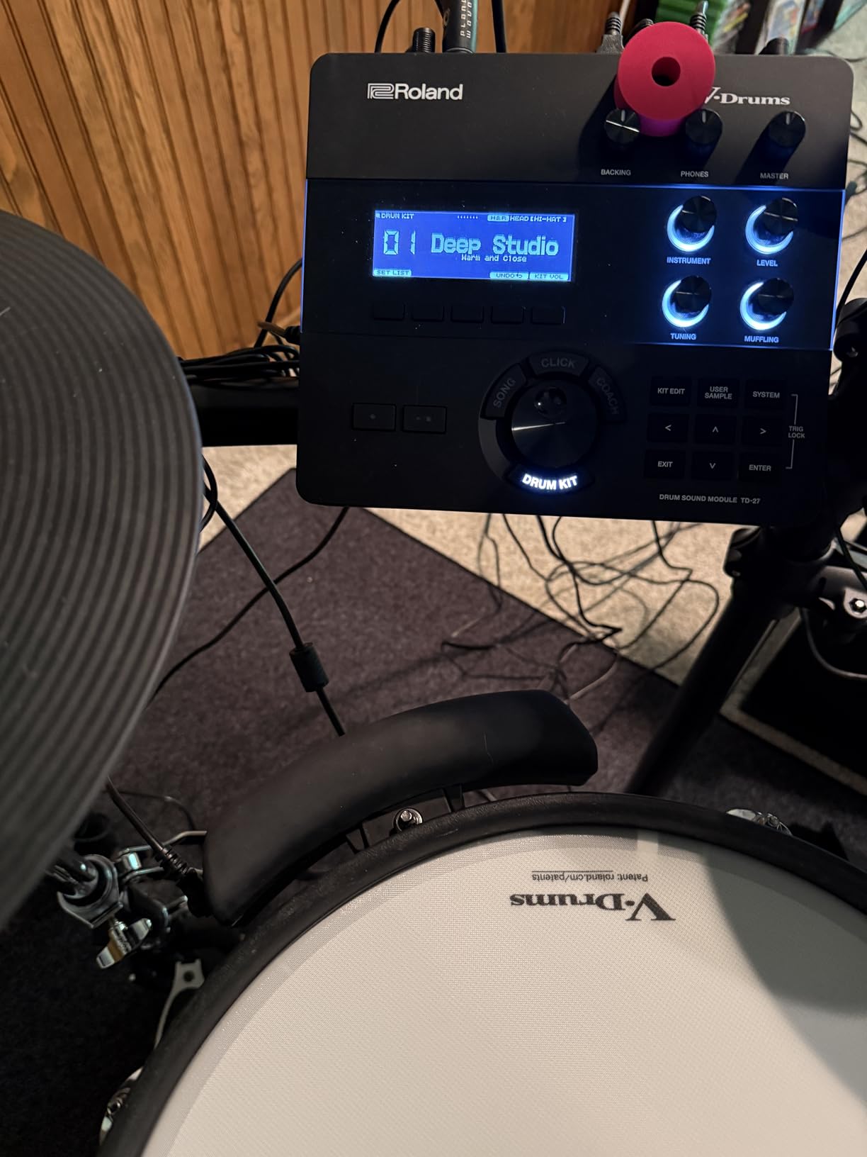 Roland BT-1 Electronic Drum Single-Trigger Pad customer photo 1