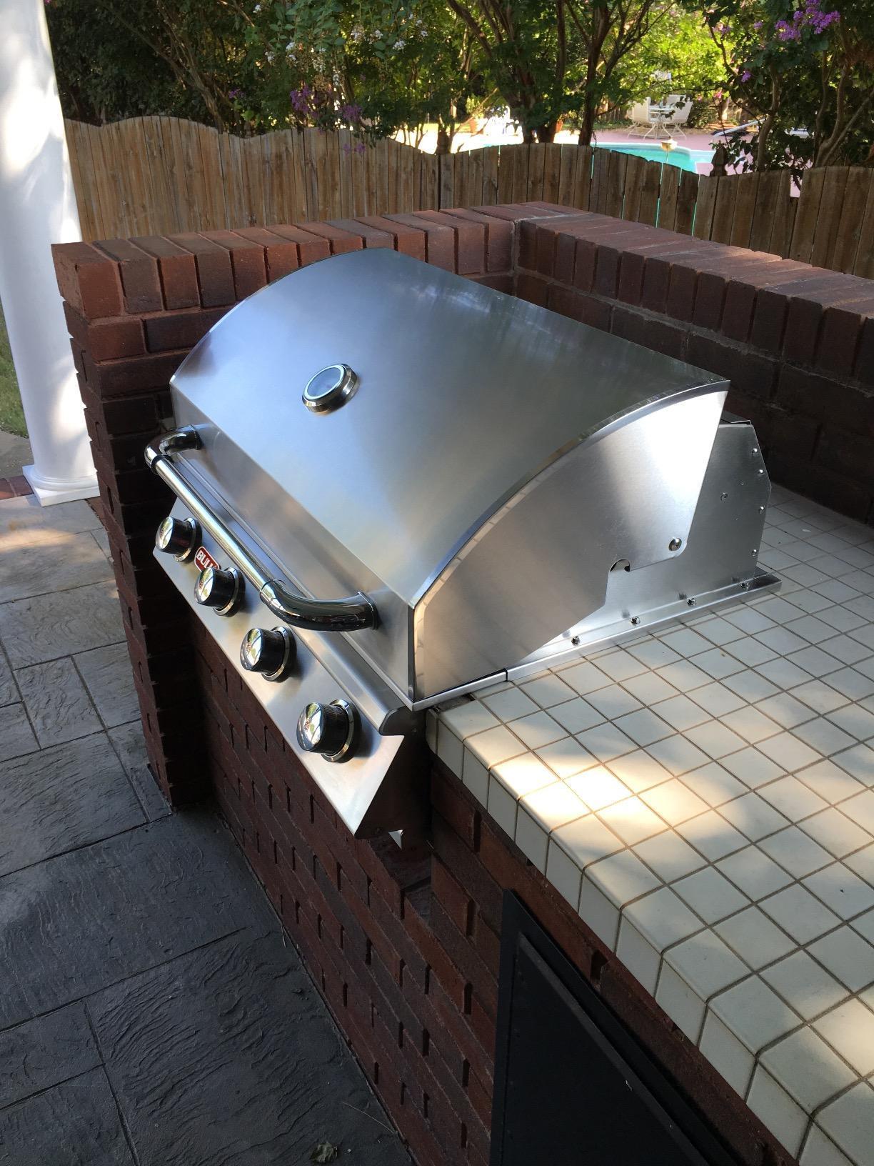 Bull Outdoor Products Outlaw 60,000 BTU Drop-In Grill Head - Stainless Steel, Natural Gas customer photo 1