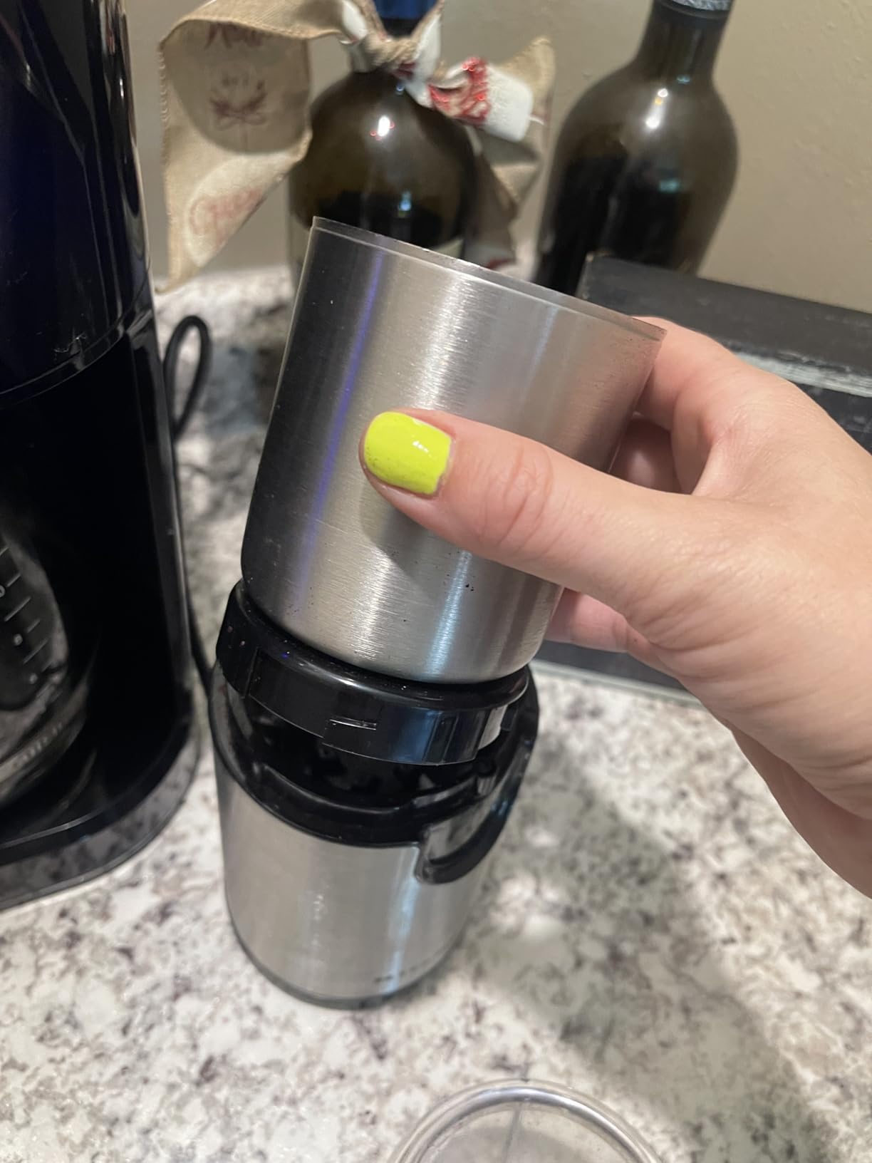 KitchenAid Blade Coffee Grinder and Spice Grinder Combo Pack, Onyx Black customer photo 1