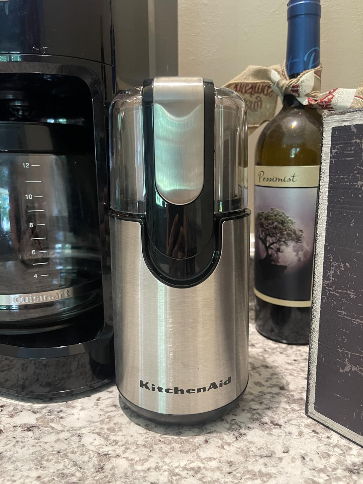 KitchenAid Blade Coffee Grinder and Spice Grinder Combo Pack, Onyx Black customer photo 2