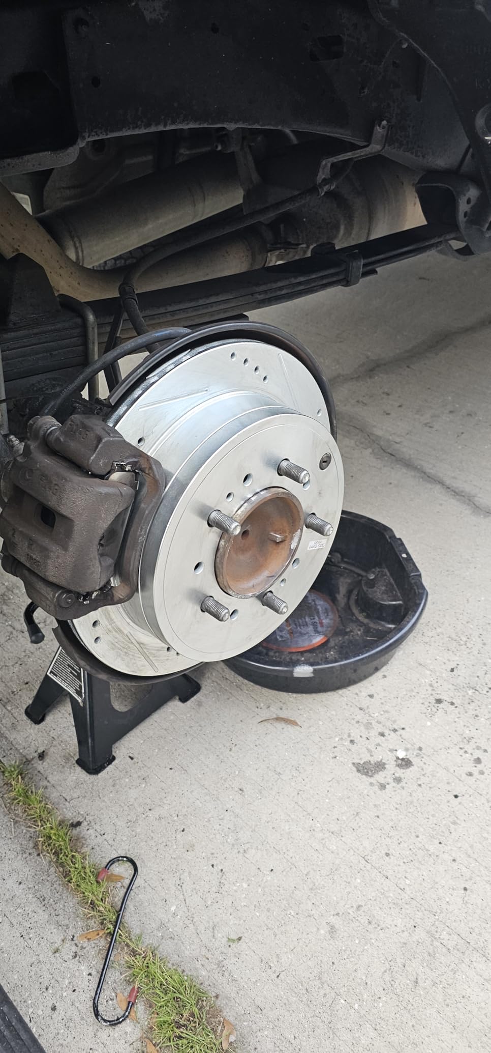 PowerStop Front & Rear Brake Kit For Toyota Tundra 2007-21 |Land Cruiser 2016-21 |Sequoia 2008-22 - Truck & Tow Carbon Fiber Ceramic Brake Pads + Drilled & Slotted Rotors Upgrade, K2813-36 customer photo 2