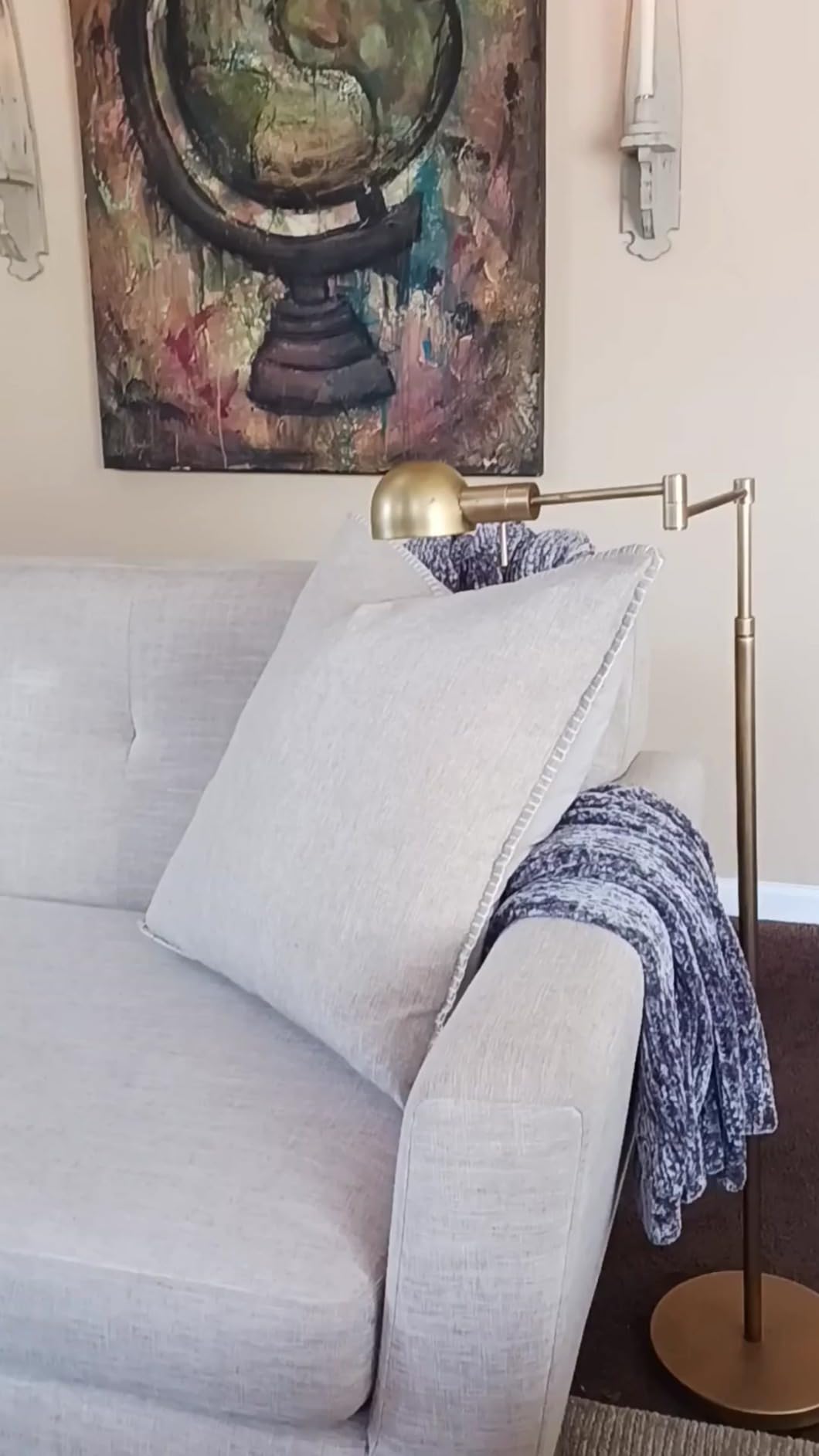Modway EEI-1179-AZU Engage Upholstered Fabric Loveseat, Azure customer photo 2