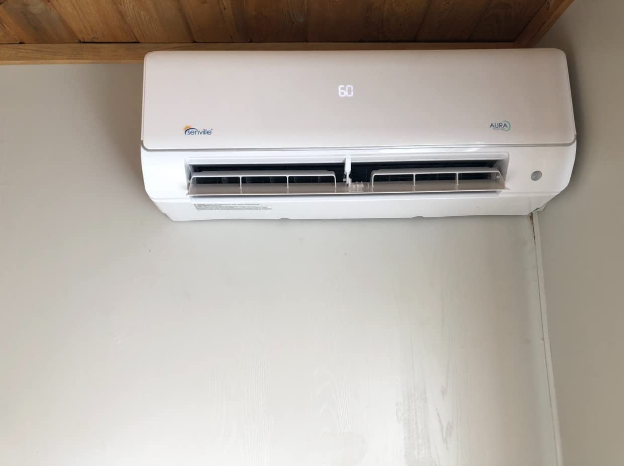 Senville Mini Split AC/Heating System, 4 Zone, White, 36000 BTU | Energy Star Certified, Works with Alexa, Ductless Inverter, 3 Ton, AHRI Certified customer photo 1