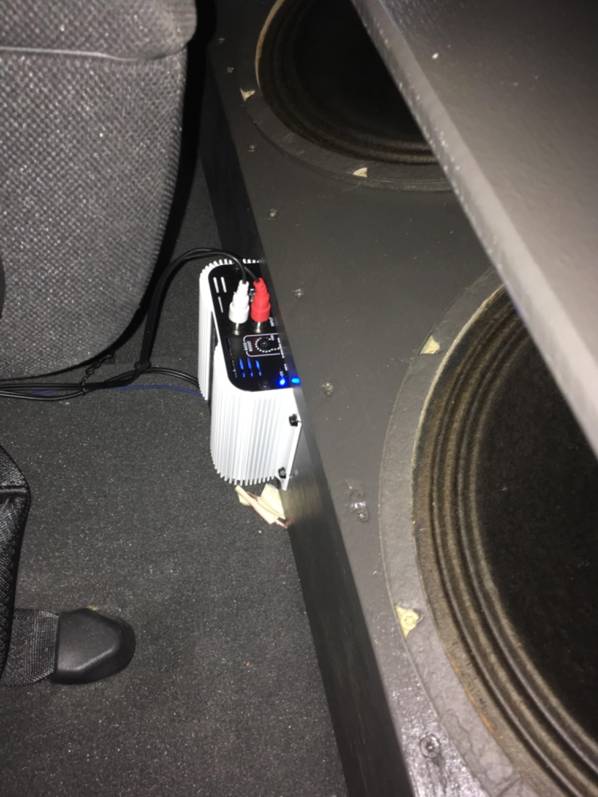 Taramp's TL 500 Amplifier 90 Watts RMS at 2 Ohms, 2x 45 Watts RMS, 2 Channels Class D, Car Audio Amp, Stereo, A.R.T System, Automatic Activation, 8 ~ 16 VDC, Black, Small customer photo 1