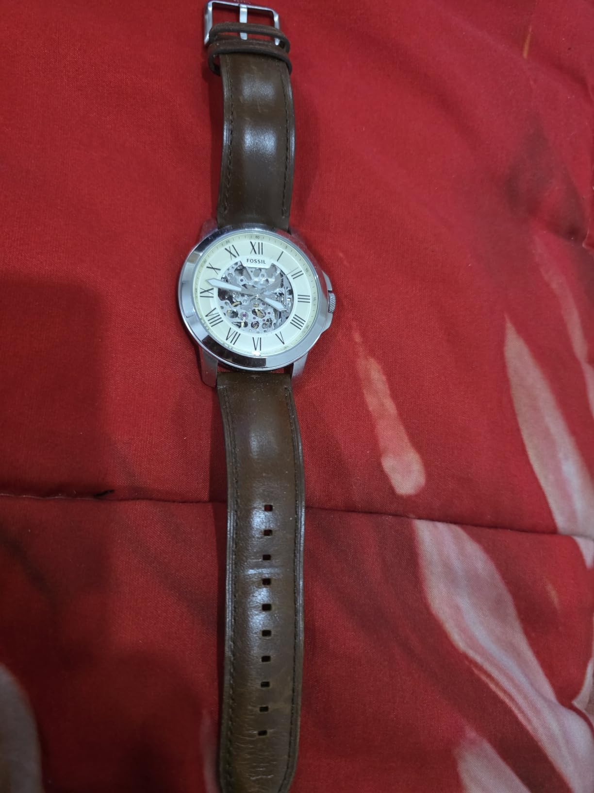 Fossil Men's Watch, Grant Quartz Stainless Steel Chronograph Watch for Men customer photo 2