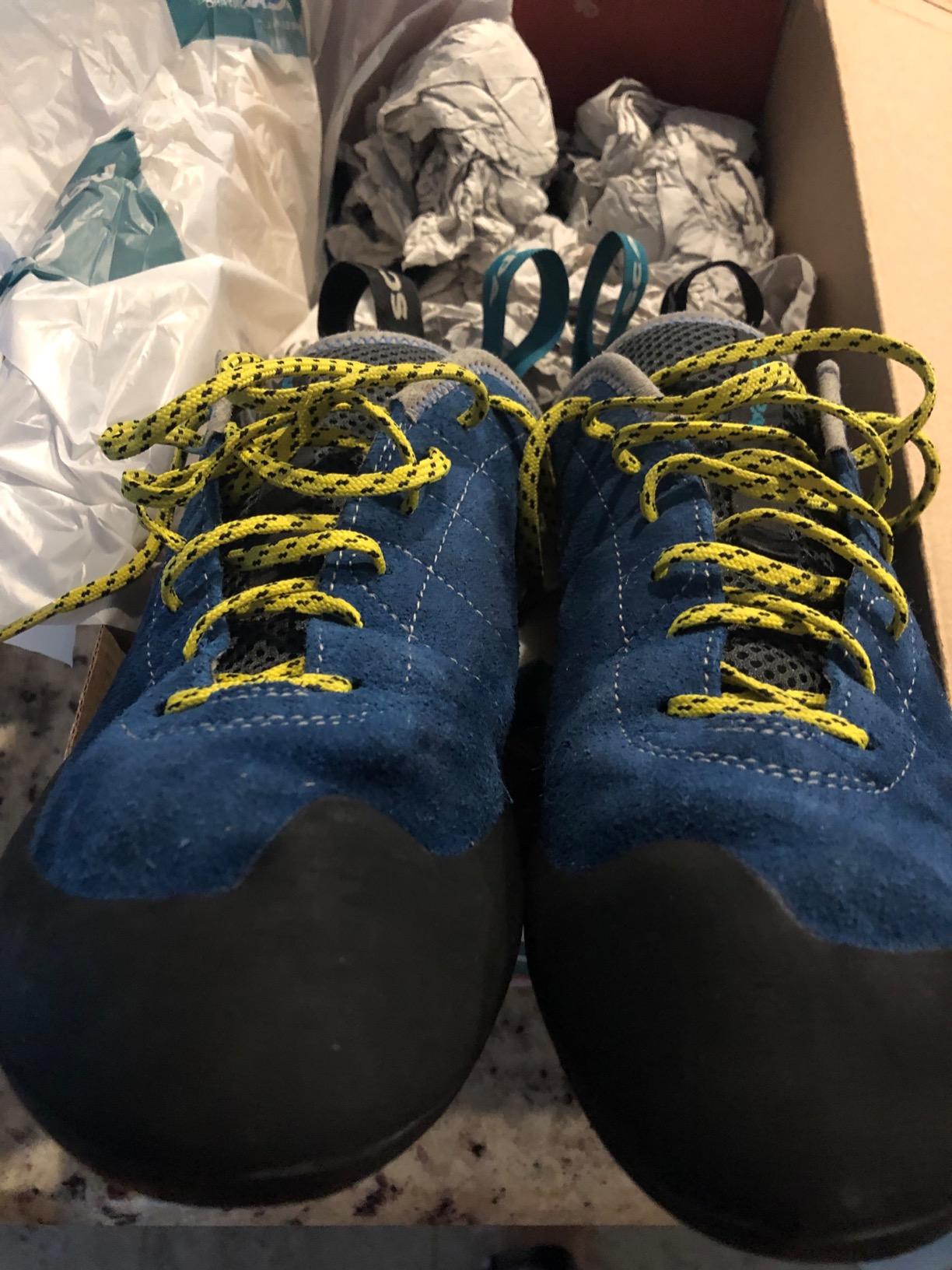 SCARPA Men's Helix Lace Rock Climbing Shoes | For Trad & Sport Climbing customer photo 2