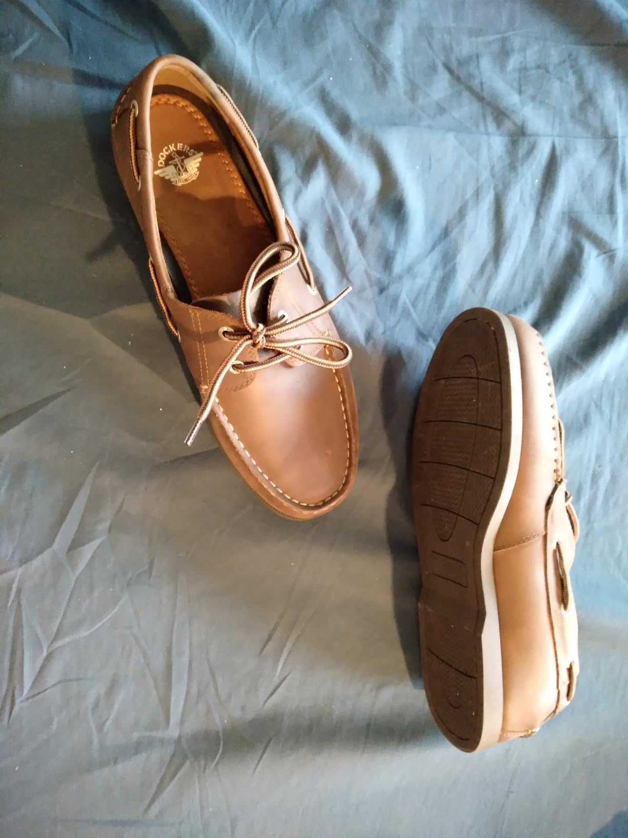 DOCKERS Mens Vargas Classic Leather Boat Shoe customer photo 2