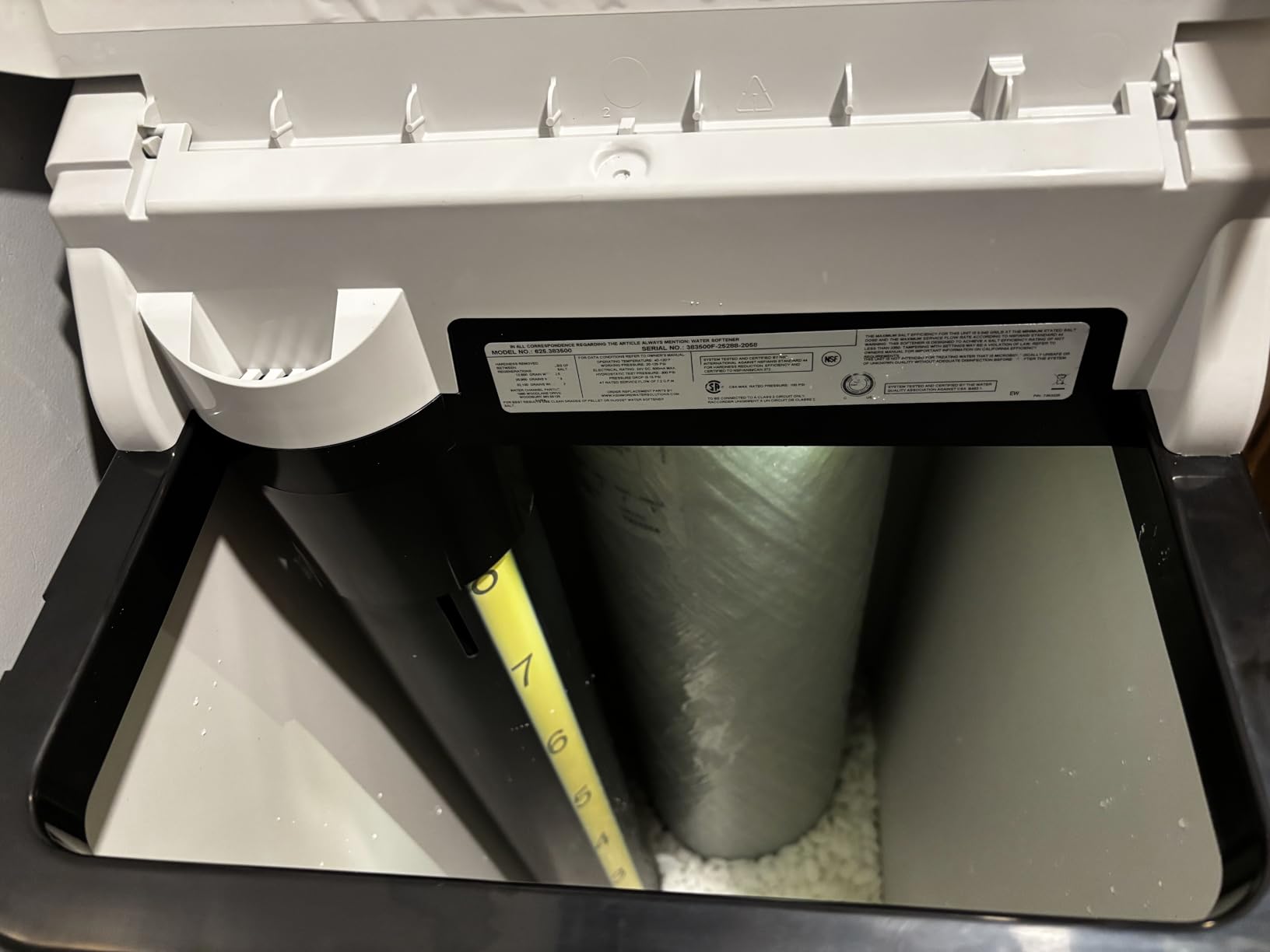 Water Softener System for 2-4 Bathroom Homes - 32,000 Grain Whole House Water Softener, Reduces Hard Water, Protects Pipes & Appliances, Kenmore 350 customer photo 1