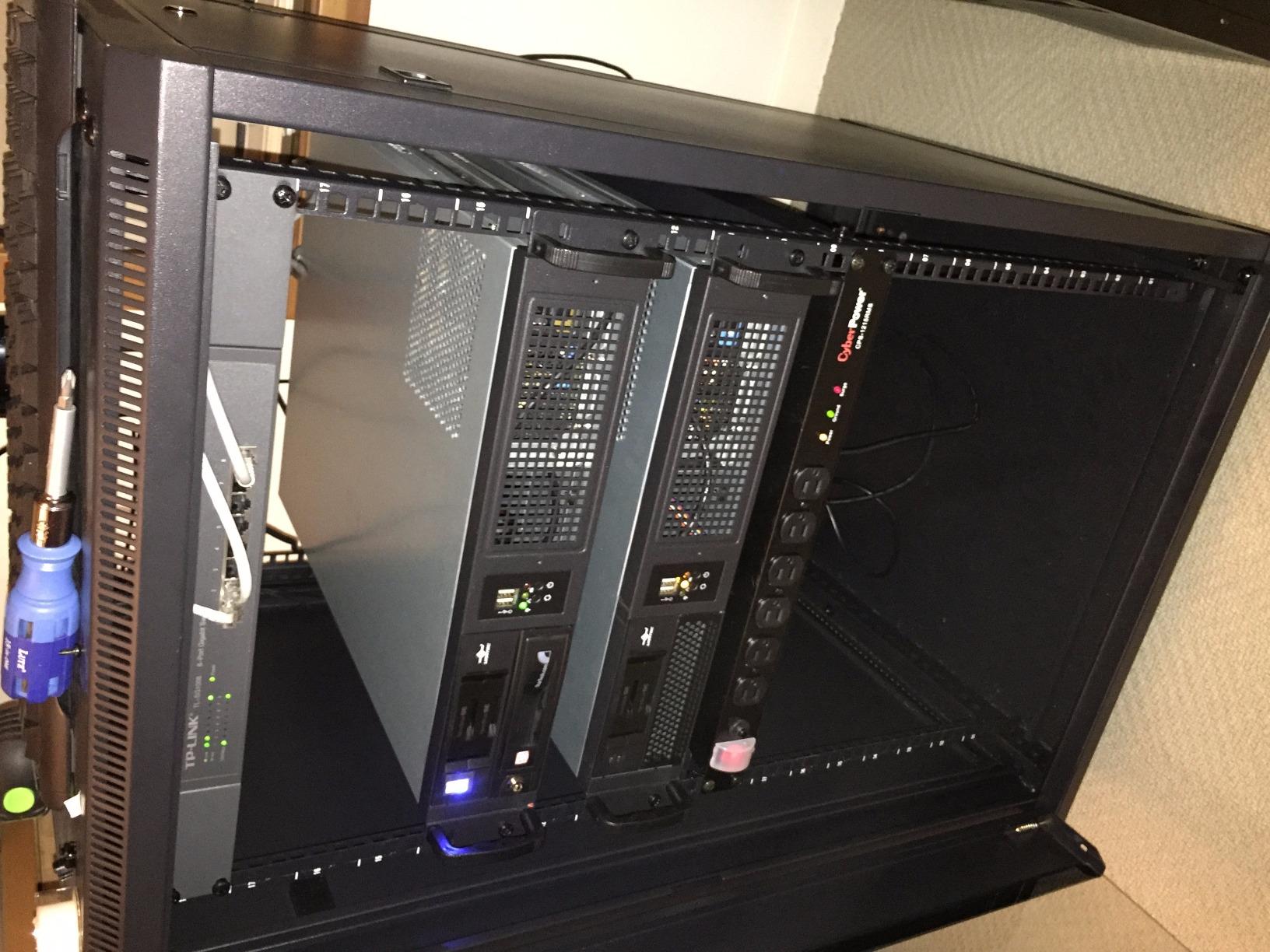 NavePoint 15U Server Cabinet Wall Mount Rack Enclosure with Caster Wheels, 2 Fans, Locking Glass Door, Removable Side Panels - 15U Network Cabinet 23.6