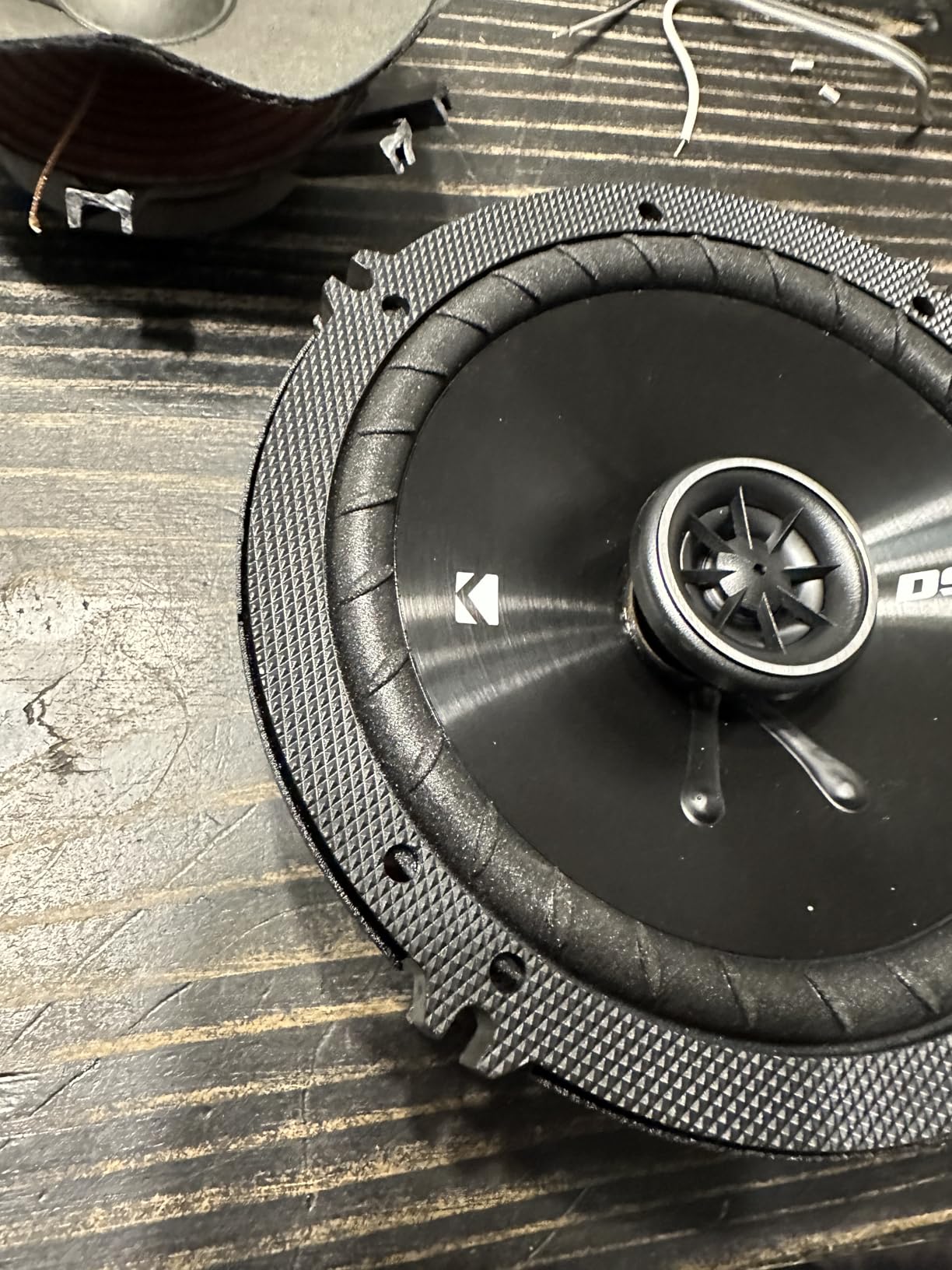 KICKER DSC650 6.5-Inch (160-165mm) Coaxial Speakers, 4-Ohm (Pair) | Crisp full-range sound upgrade, direct factory replacement size, smooth highs and punchy mids, easy panel install customer photo 2