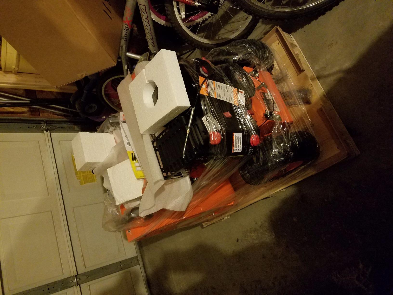 YARDMAX YB6770 26 in. 212 cc Two-Stage Self-propelled Gas Snow Blower with Push-Button Electric Start and Headlight customer photo 3