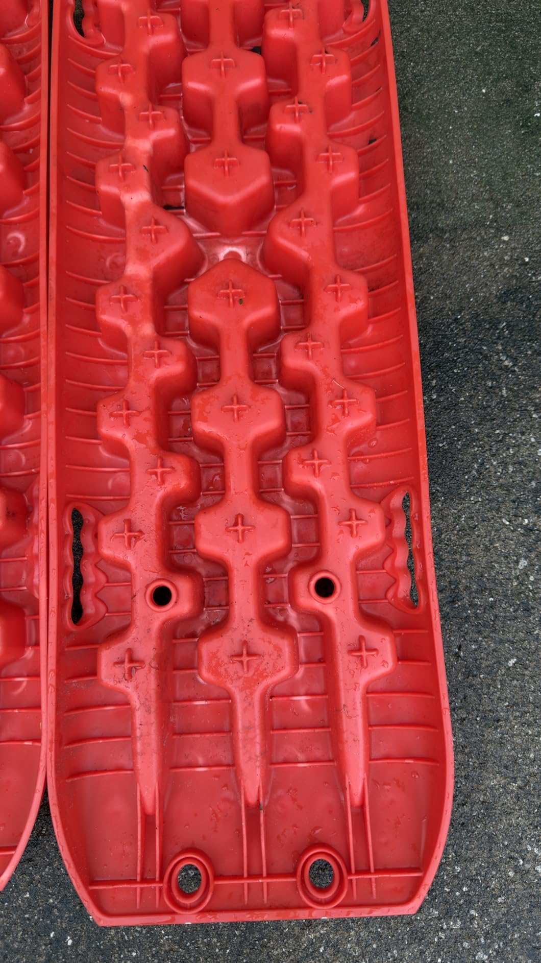 New Recovery Traction Tracks Sand Mud Snow Track Tire Ladder 4WD (Red, 3rd Gen) customer photo 2
