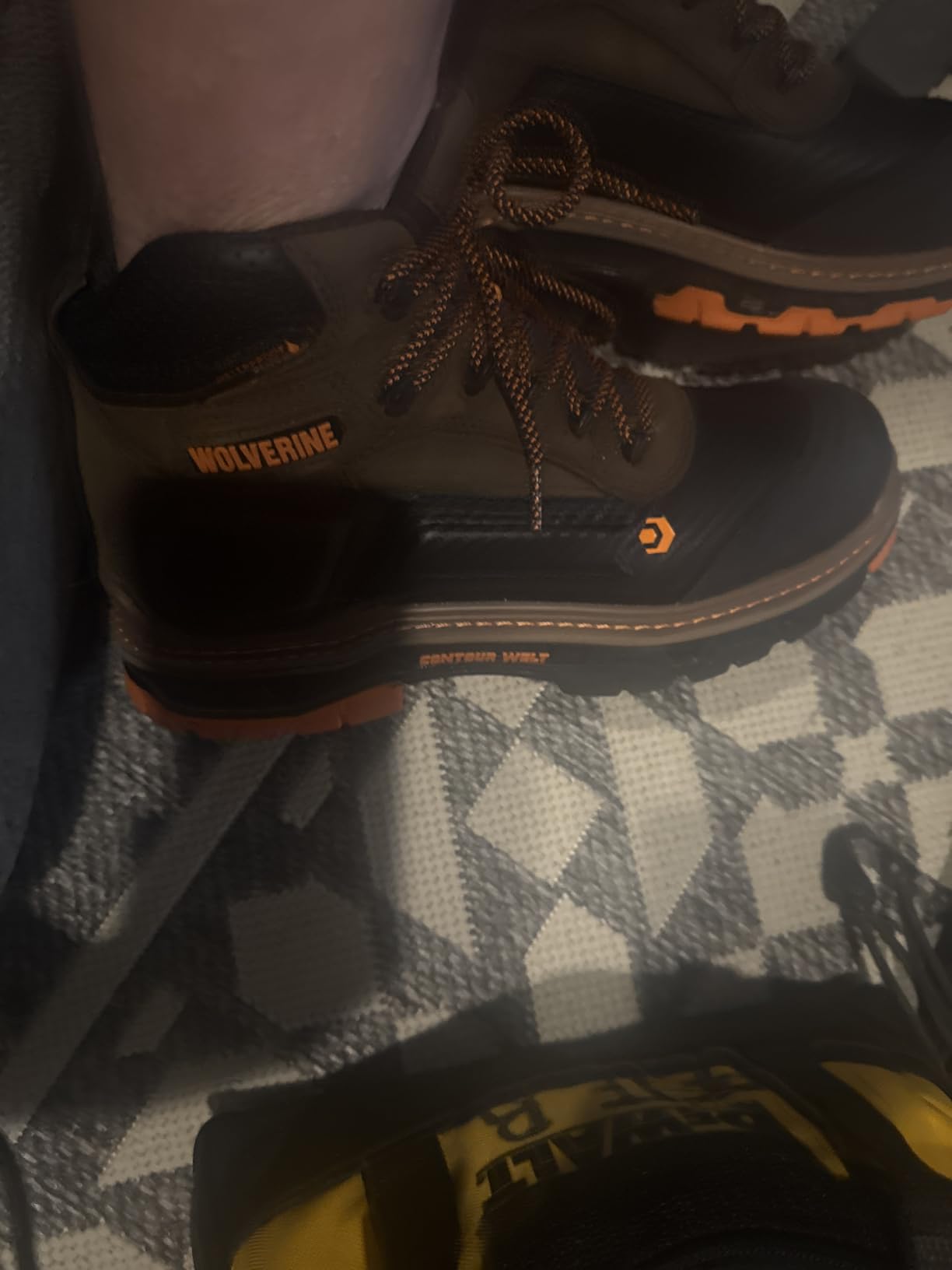 Wolverine Men's Overpass Composite Toe Waterproof Work Boots customer photo 2