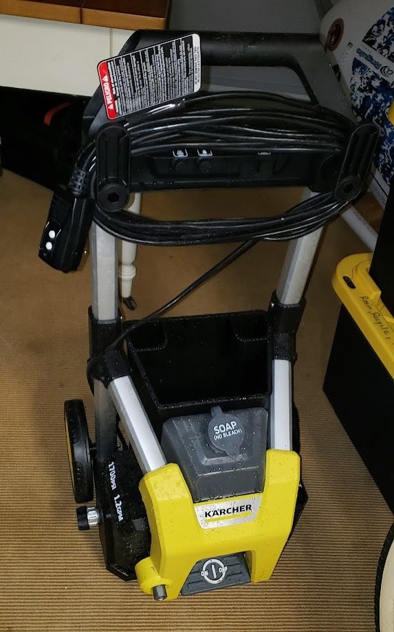 Kärcher Pressure Washer K1700, CETA Certified, 3 Spray Nozzles, Detergent Tank, for Cars, Driveways, Siding, Patios, 1.2 max. GPM customer photo 2