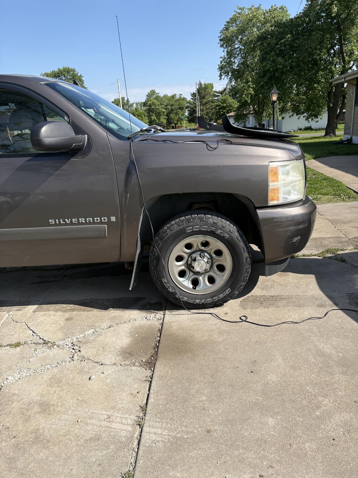 Tyger Auto Fender Flare Compatible with 2007-2013 Chevy Silverado 1500 2500 3500HD (Not Fit 07 Classic) 6.5' & 8' Bed, Fine-Textured Black Paintable Factory Style 4pc | TG-FF6C4288 customer photo 2
