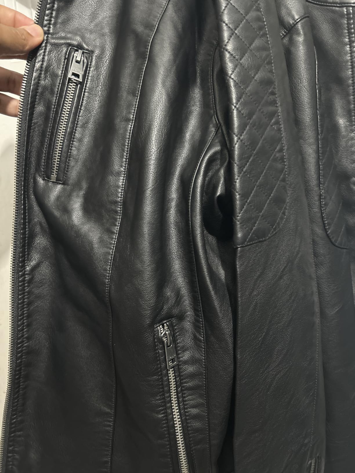 Levi's Women's Faux Leather Motocross Racer Jacket (Standard and Plus) customer photo 1