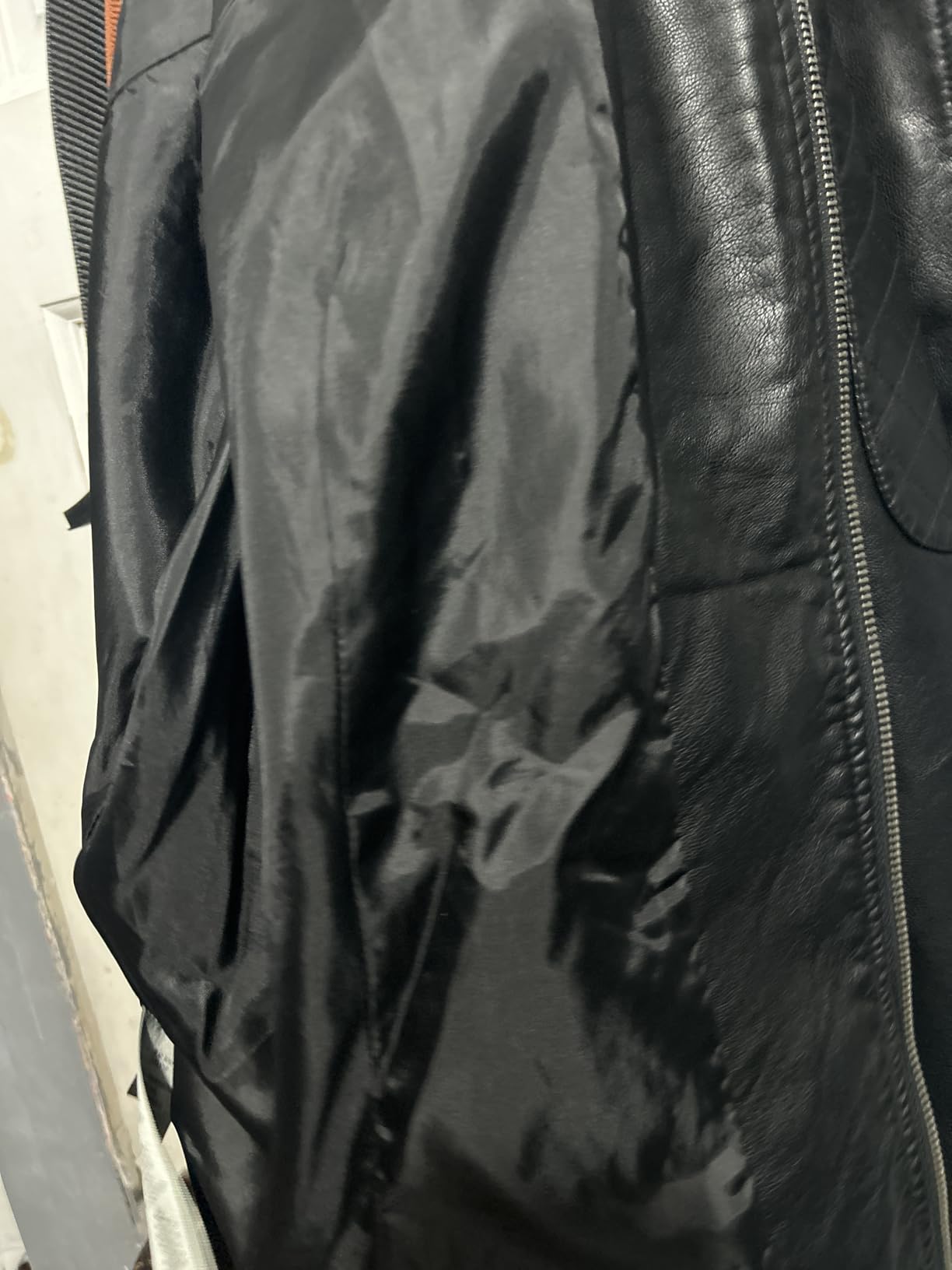 Levi's Women's Faux Leather Motocross Racer Jacket (Standard and Plus) customer photo 2