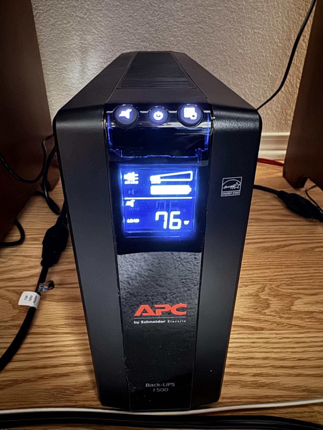 APC UPS 1500VA/900W Battery Backup for PCs, Office Electronics, BX1500M | Back-UPS Pro customer photo 1
