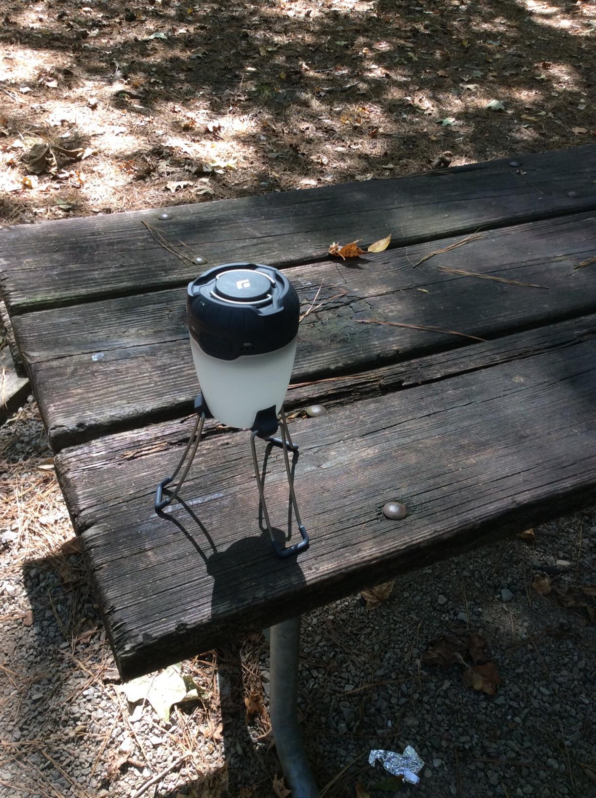 Black Diamond Apollo Lantern, 250 Lumens, AAA Powered, Camp Light, Graphite customer photo 1