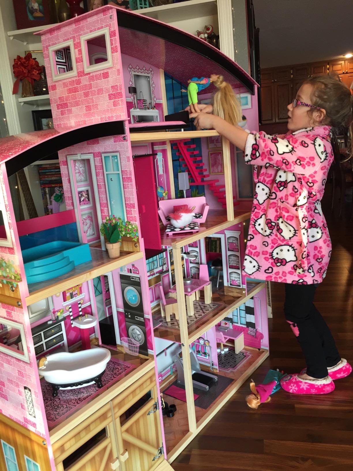 KidKraft Wooden Dollhouse Shimmer Mansion for 12