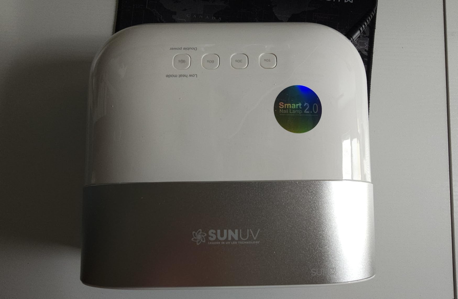 SUNUV SUN3 Professional UV LED Nail Lamp, Wired UV Light for Gel Nails & Polish with 4 Timers & Smart Sensor, 39 LED Beads customer photo 1